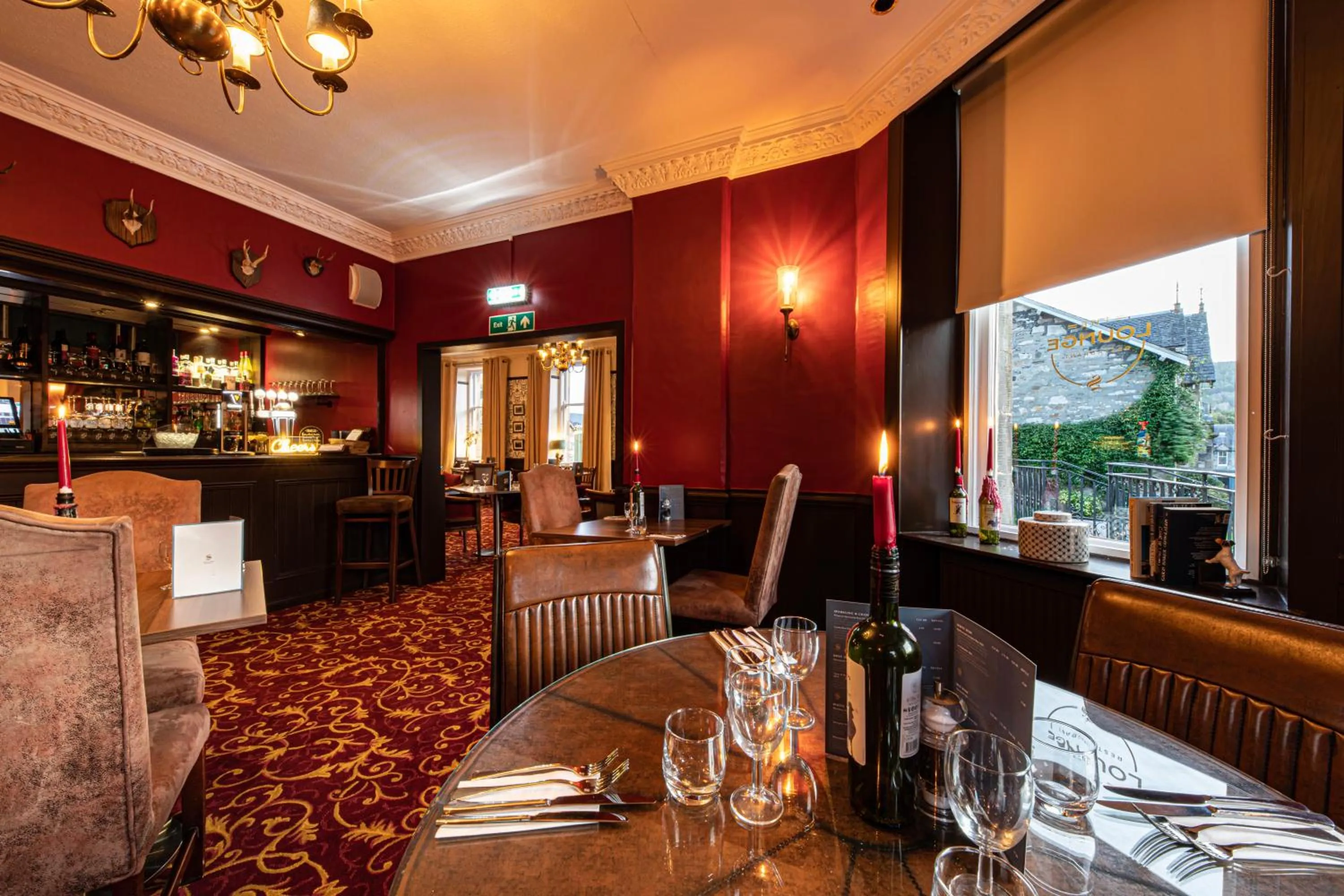 Restaurant/places to eat in Scotland's Spa Hotel