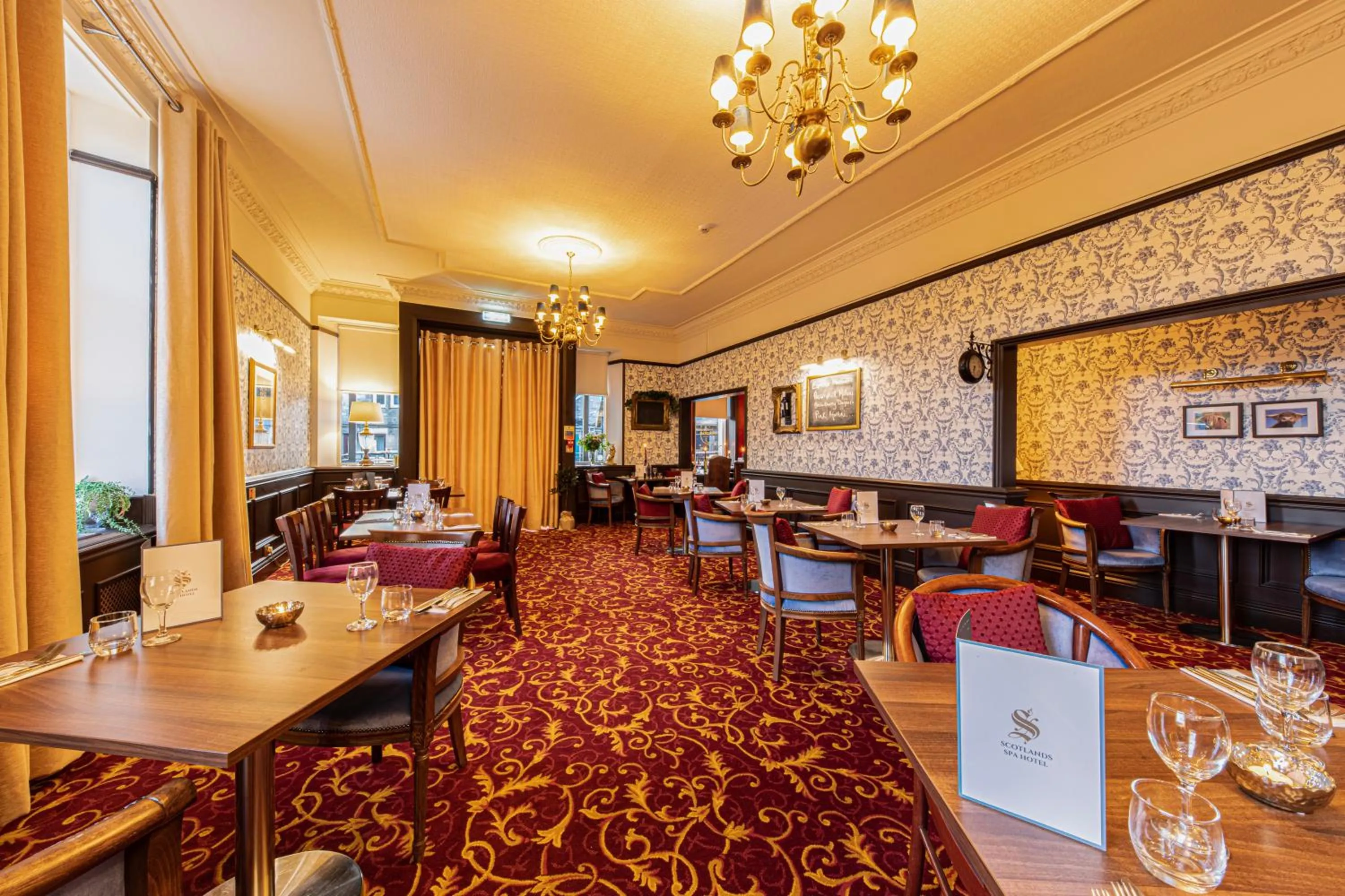 Restaurant/places to eat in Scotland's Spa Hotel