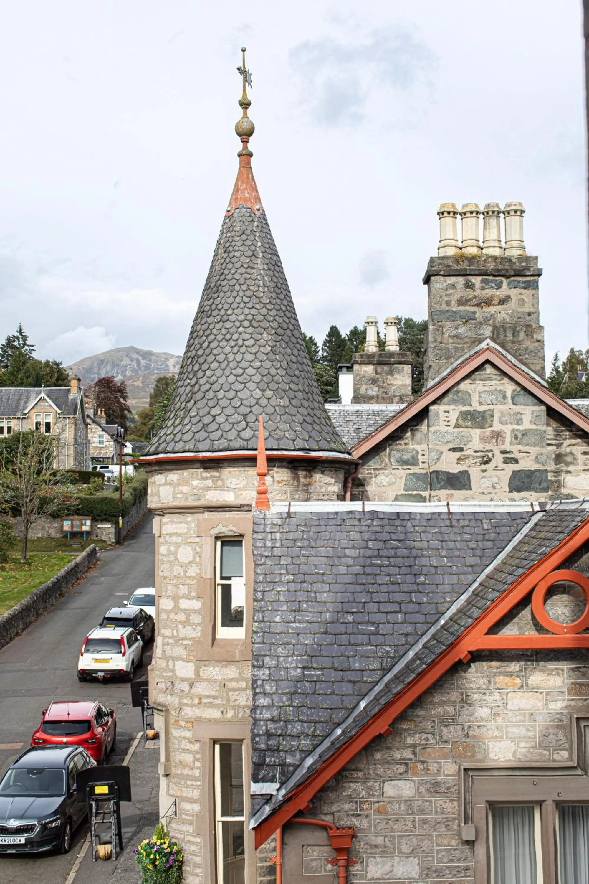 Property building in Scotland's Spa Hotel