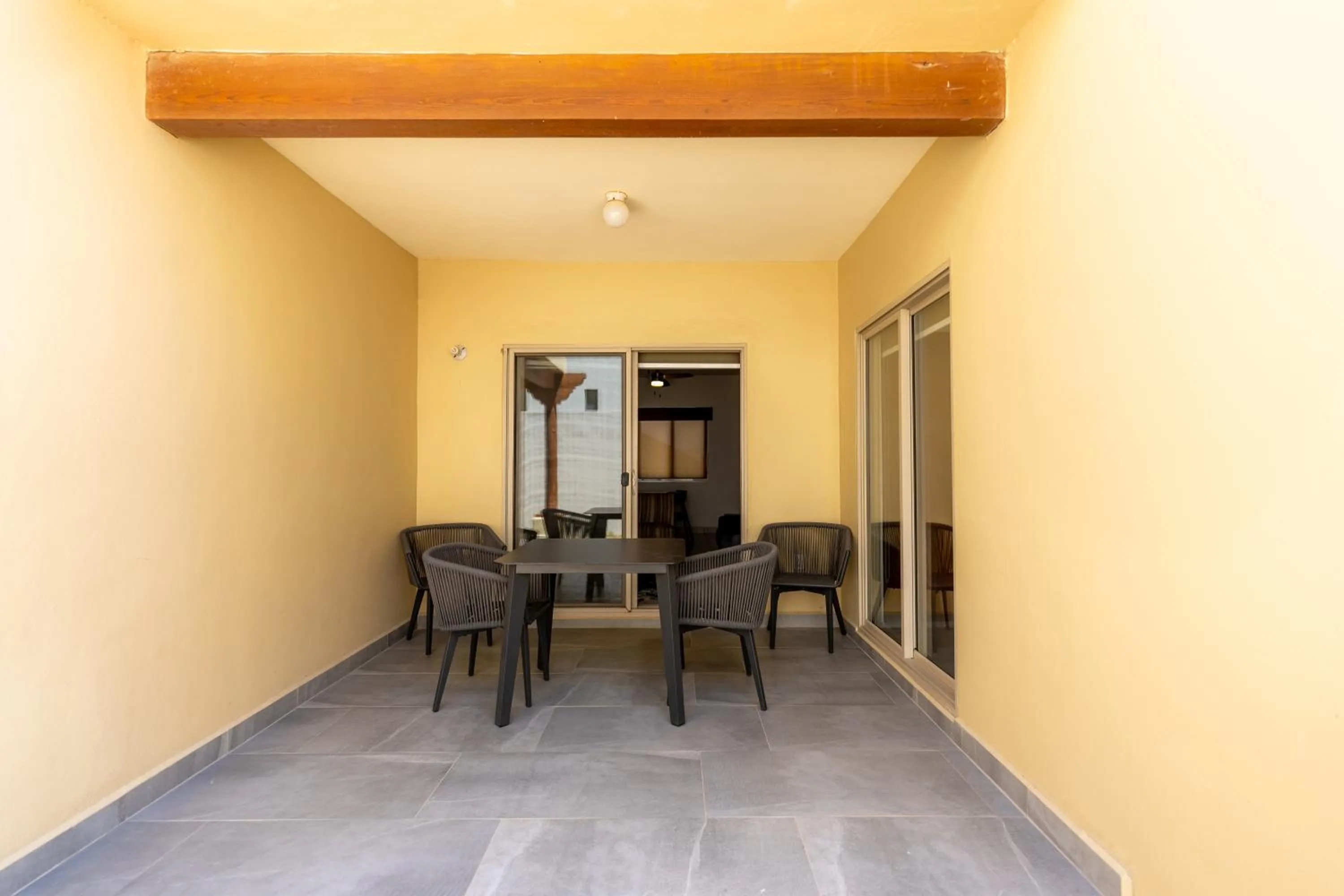 Patio in Laguna Shores Resort