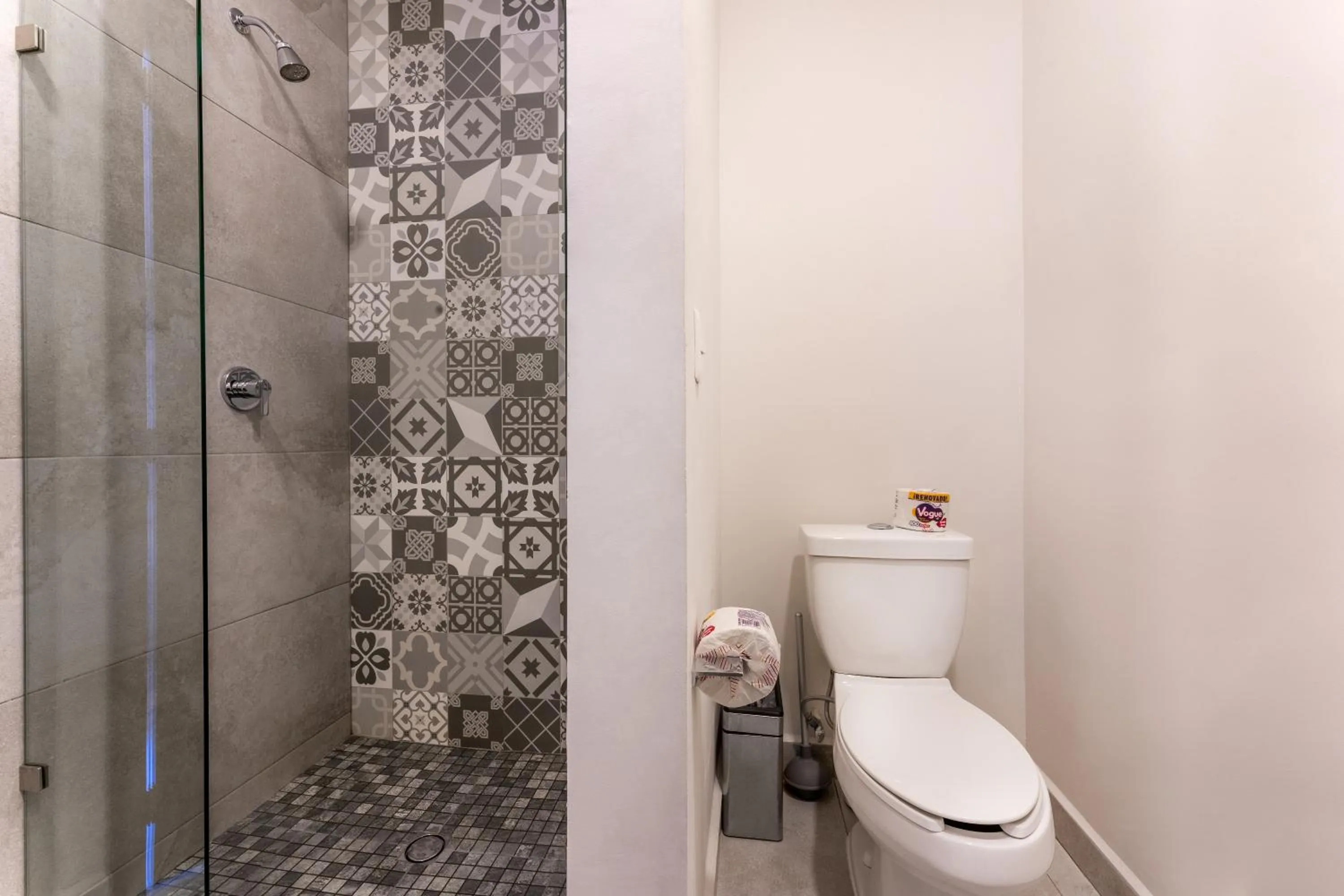 Shower in Laguna Shores Resort