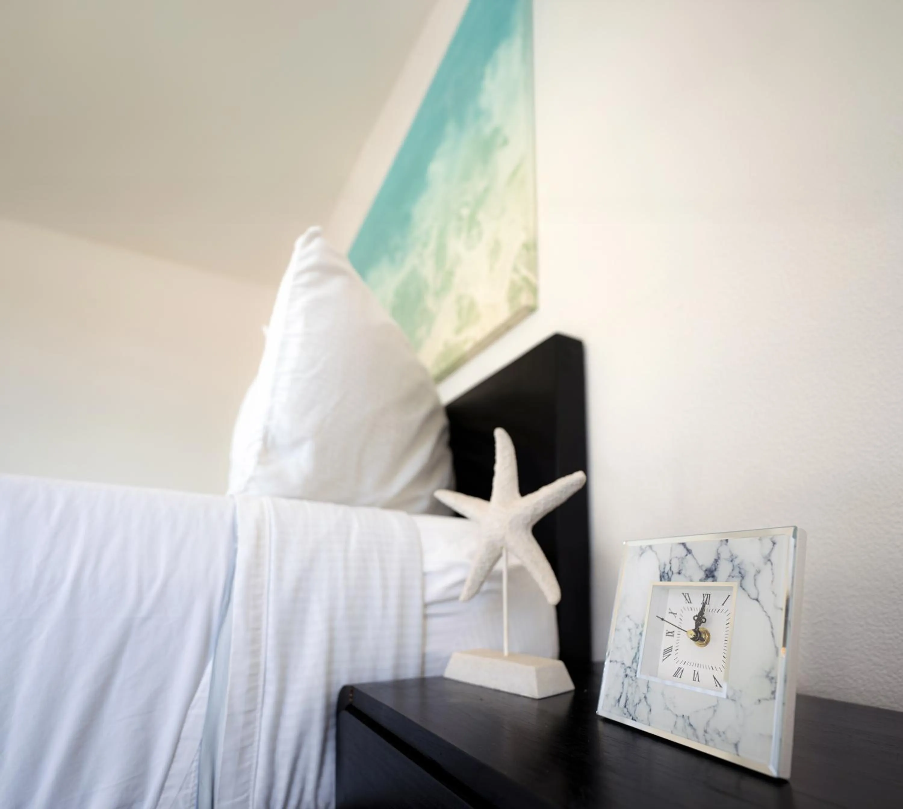 Bed in Laguna Shores Resort