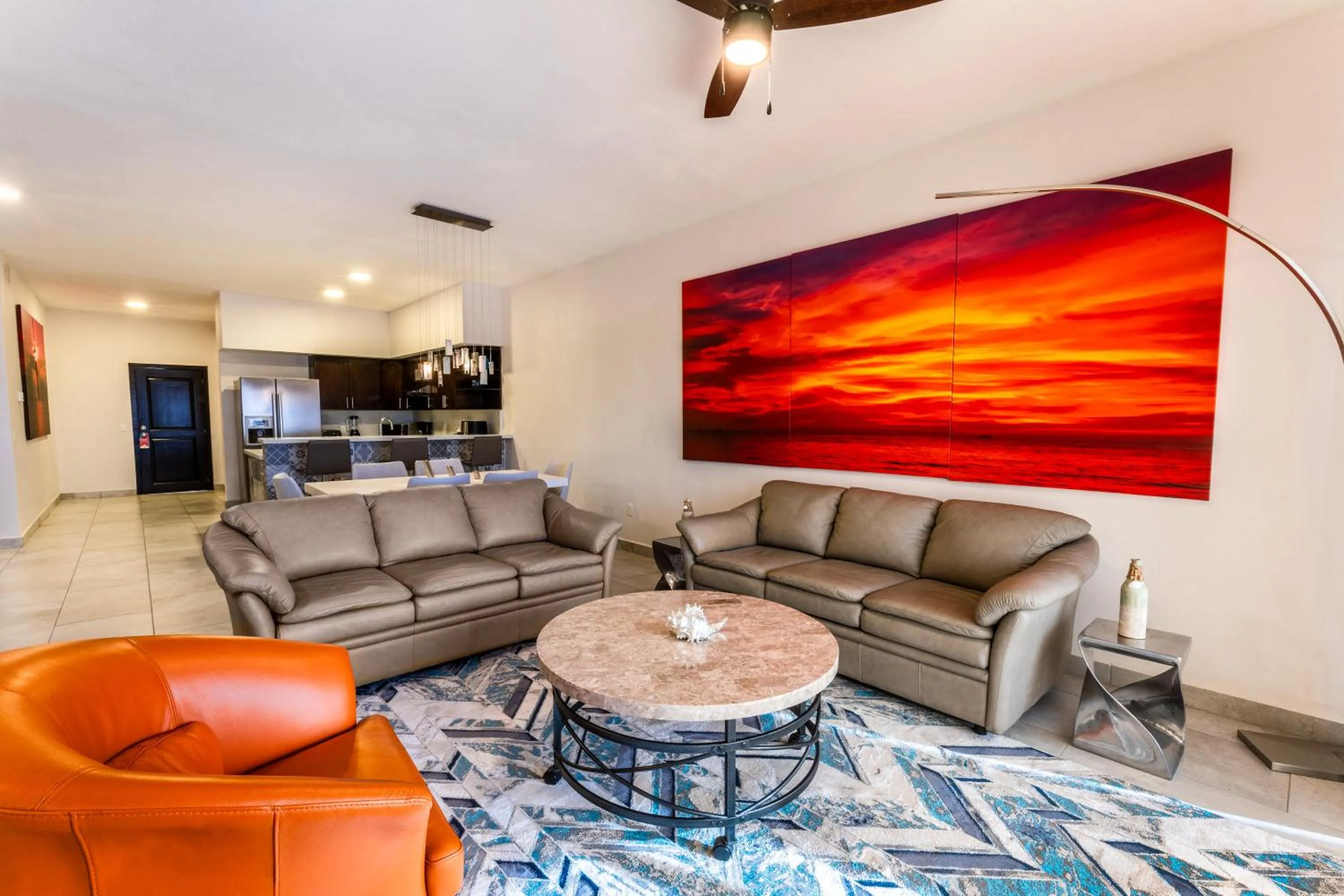 Living room in Laguna Shores Resort