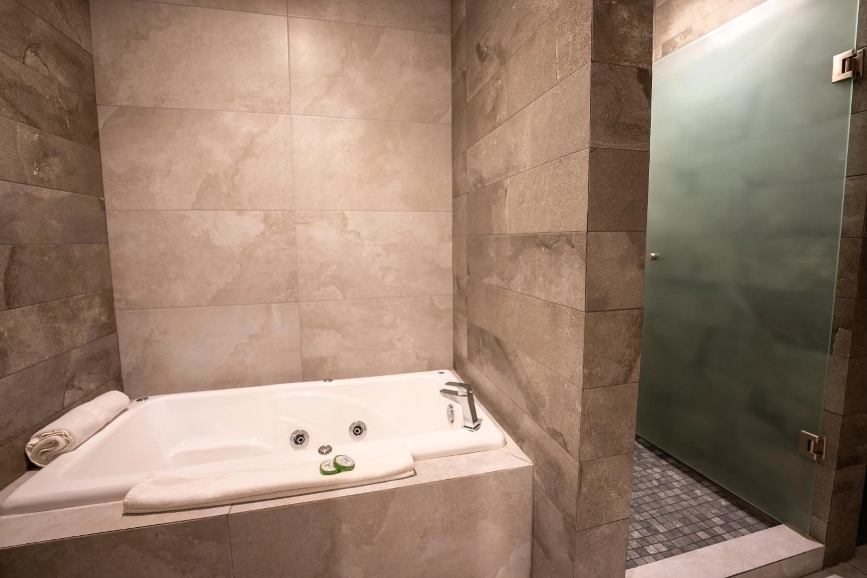Shower in Laguna Shores Resort