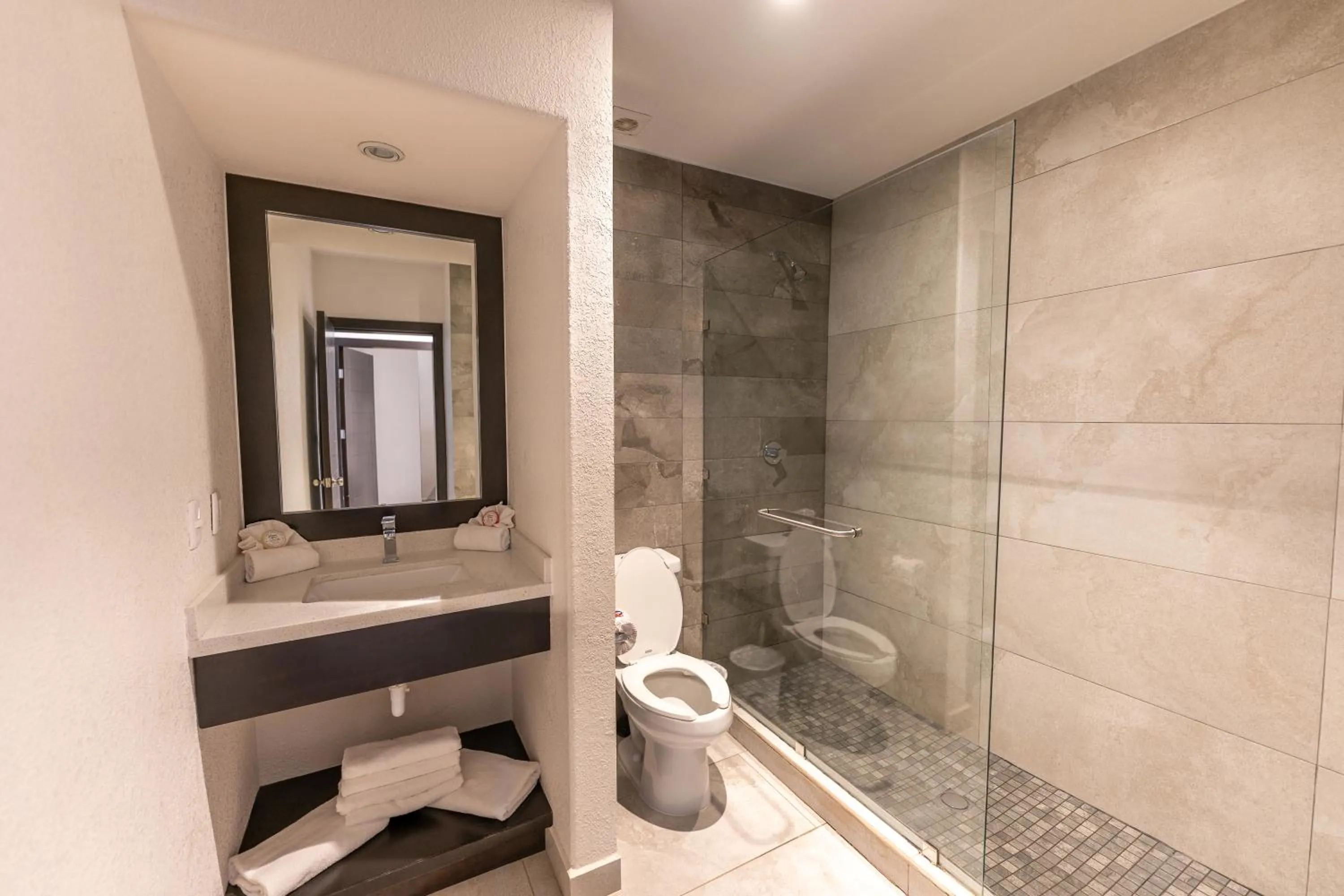 Shower in Laguna Shores Resort