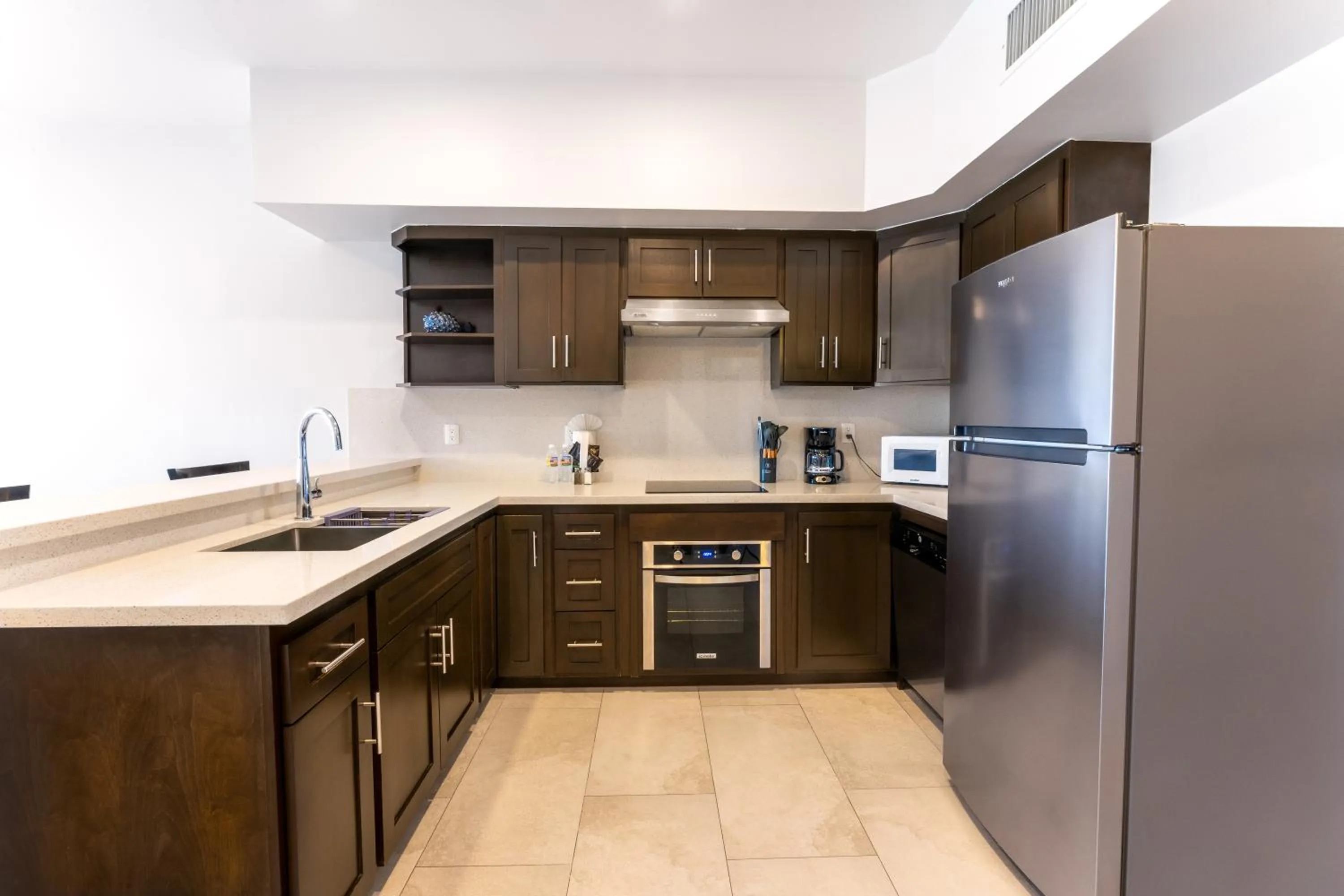 kitchen in Laguna Shores Resort