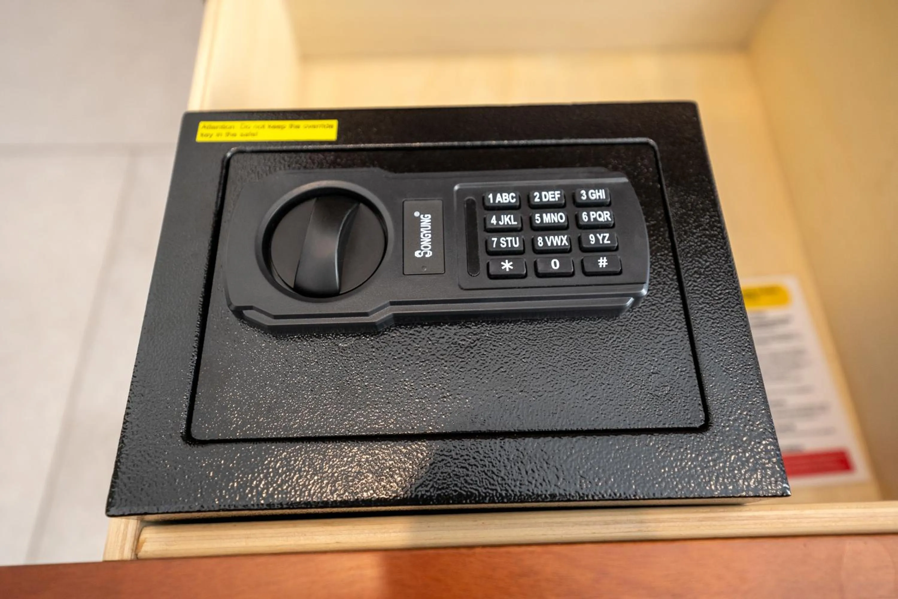 safe in Laguna Shores Resort