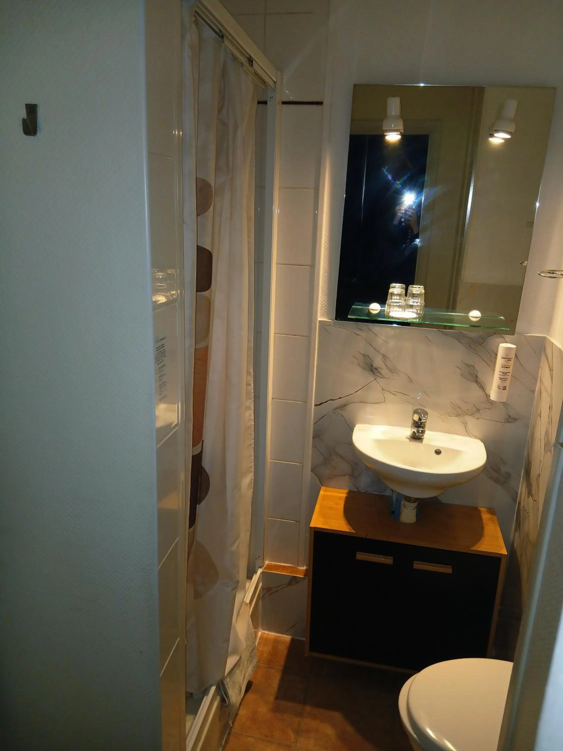 Bathroom in Hôtel Alexandra Centre Ville