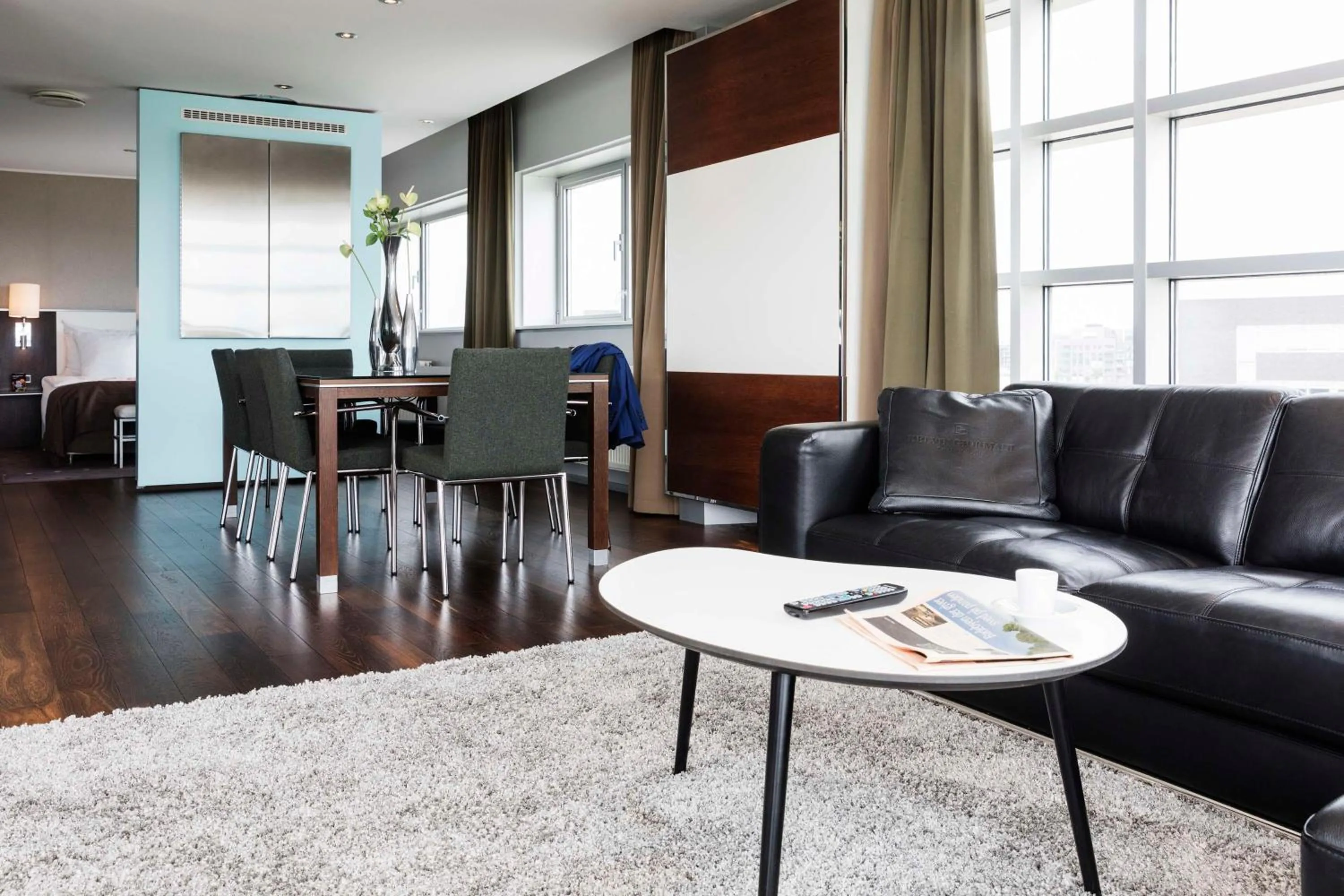 Bedroom in Scandic Sluseholmen