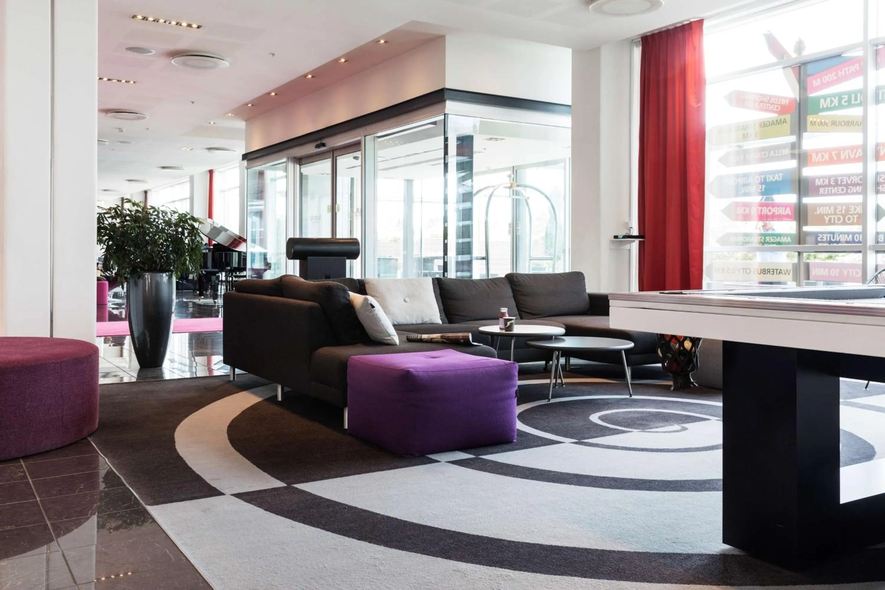 Lobby or reception in Scandic Sluseholmen