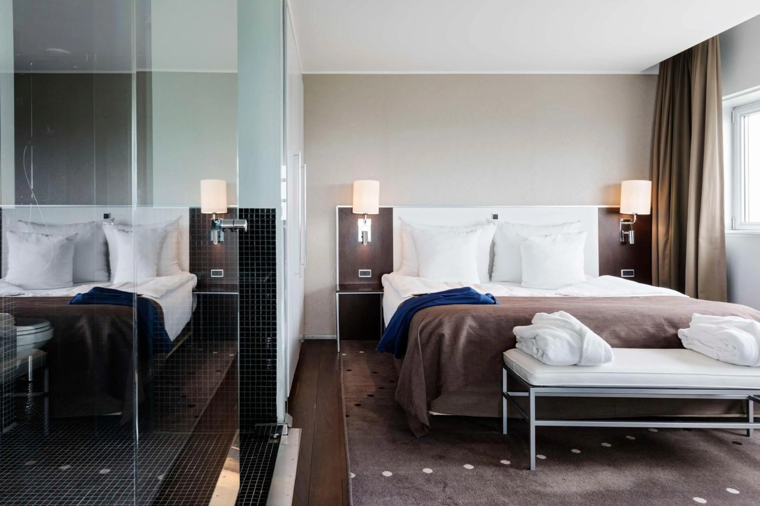 Bedroom, Bed in Scandic Sluseholmen