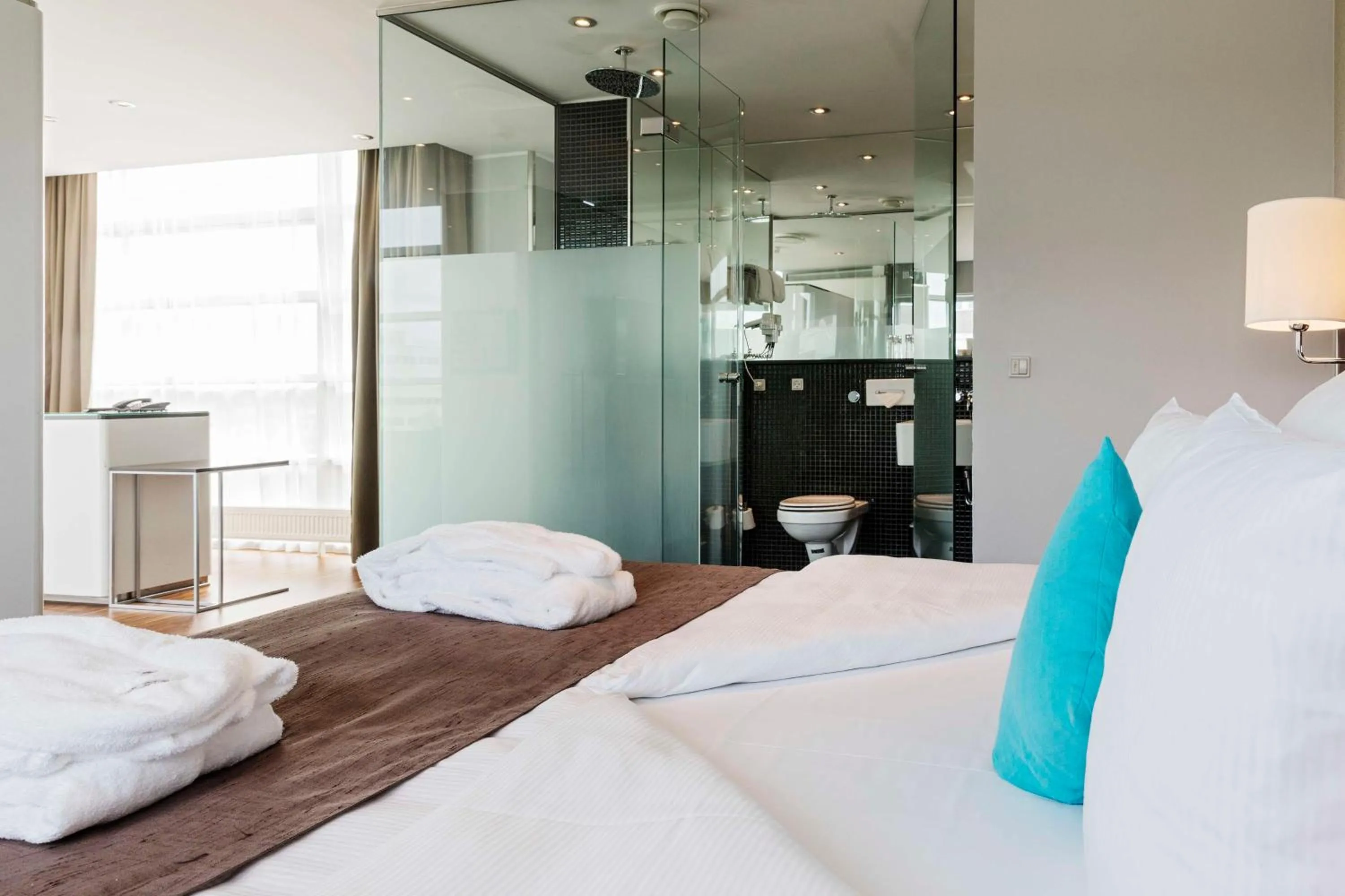 Bedroom, Bed in Scandic Sluseholmen