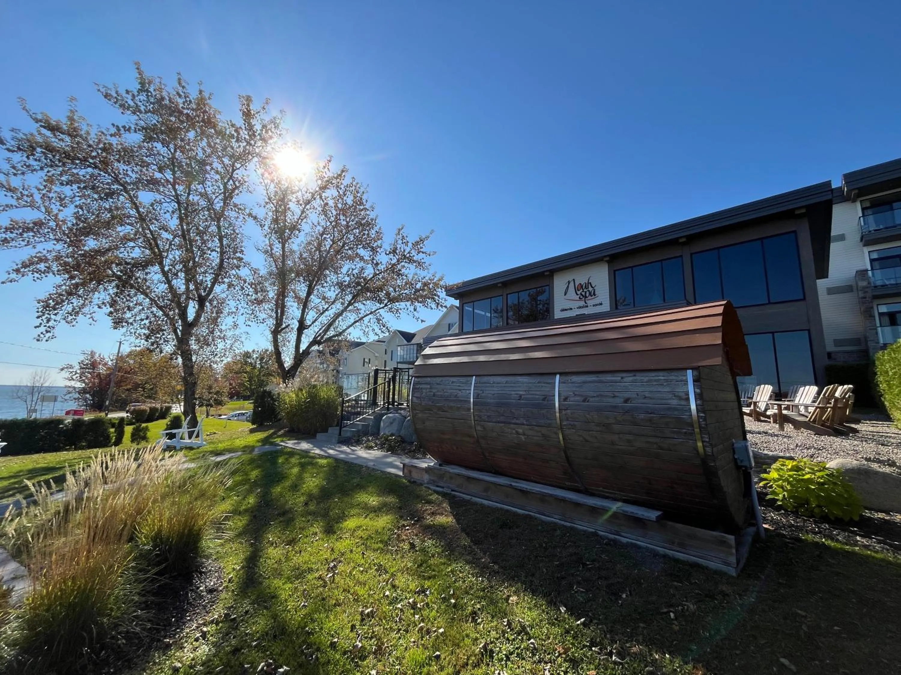 Spa and wellness centre/facilities in La Cache du Lac Champlain