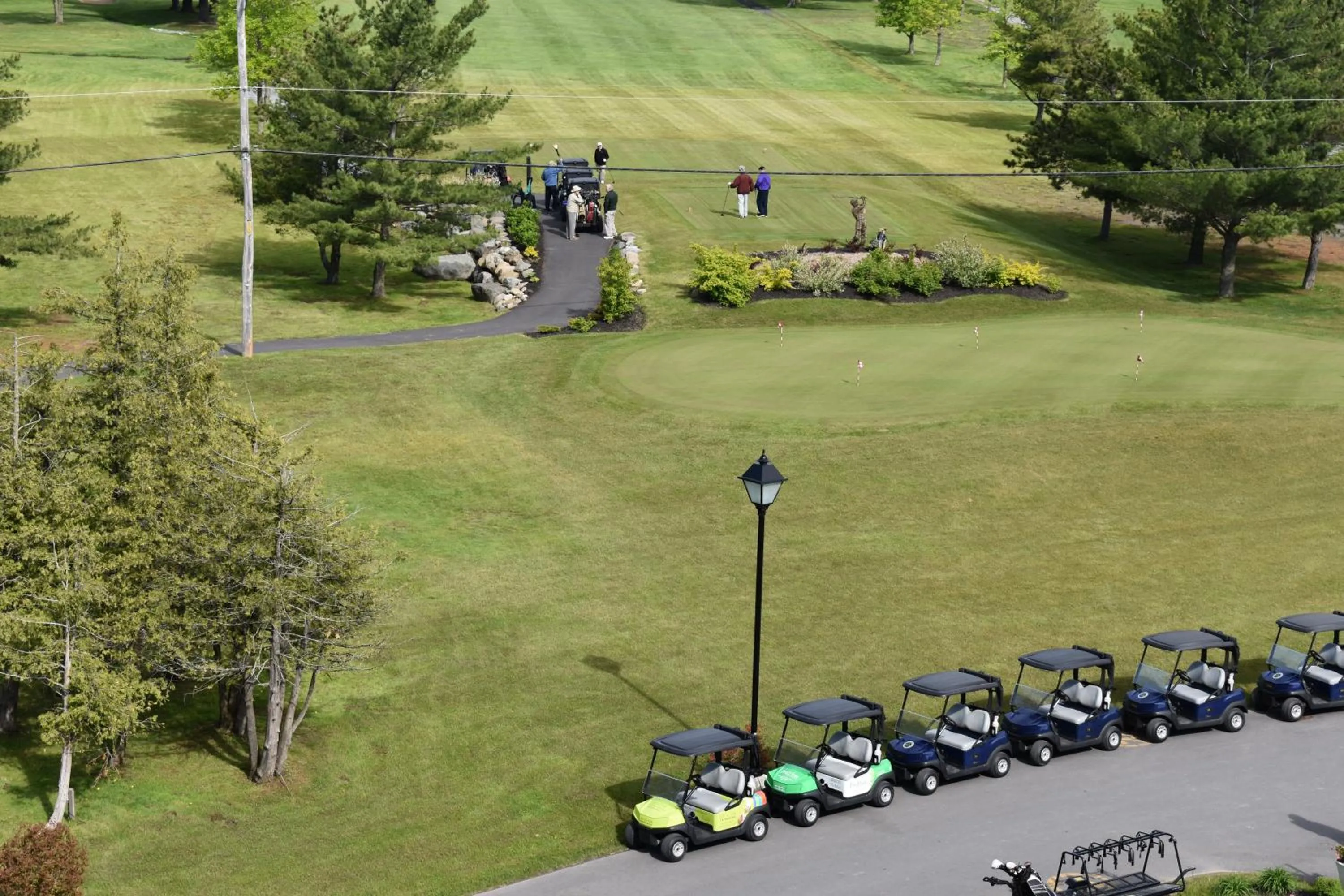 Golfcourse in La Cache du Lac Champlain