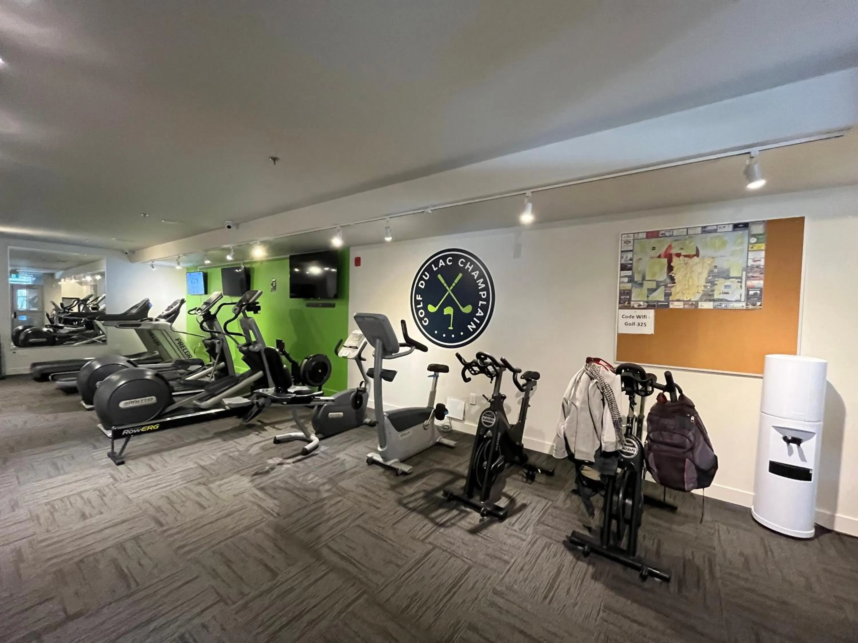 Fitness centre/facilities in La Cache du Lac Champlain