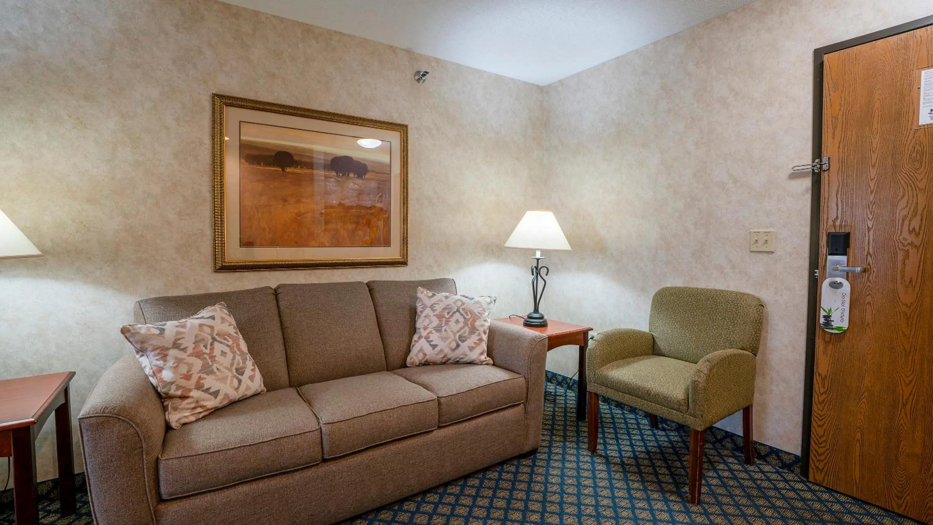 Living room in Miles City Hotel & Suites