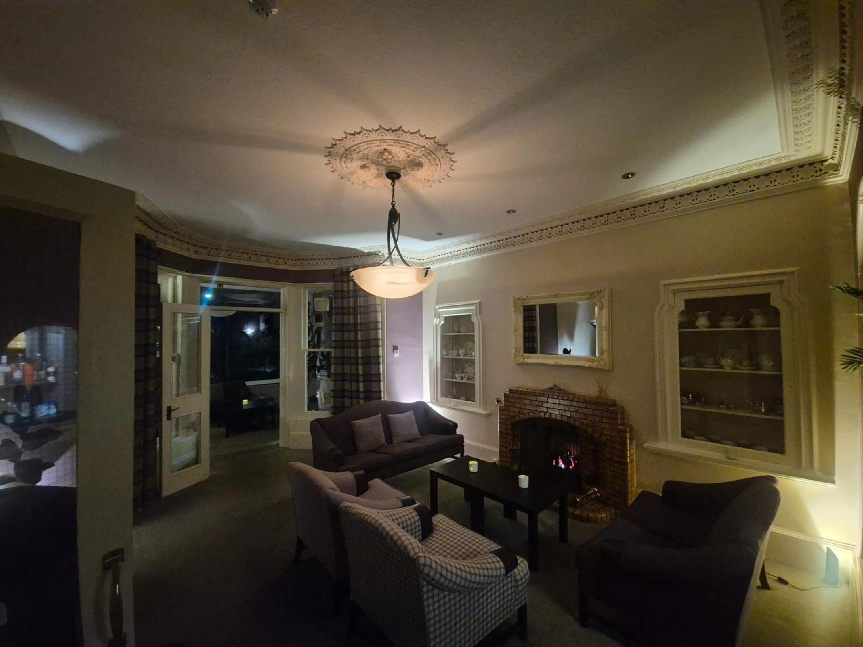 Seating area in The Acarsaid - Pitlochry