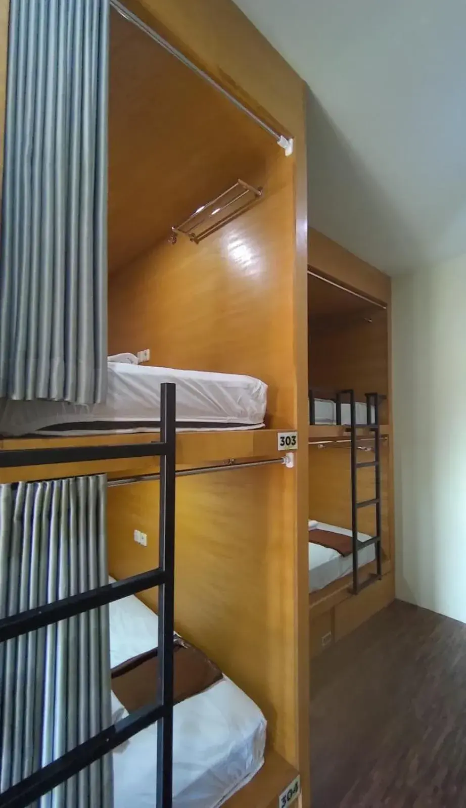 Bunk Bed in Female Dormitory Room in Hastina Hotel Lombok Bunk Bed in Female Dormitory Room in Hastina Hotel Lombok