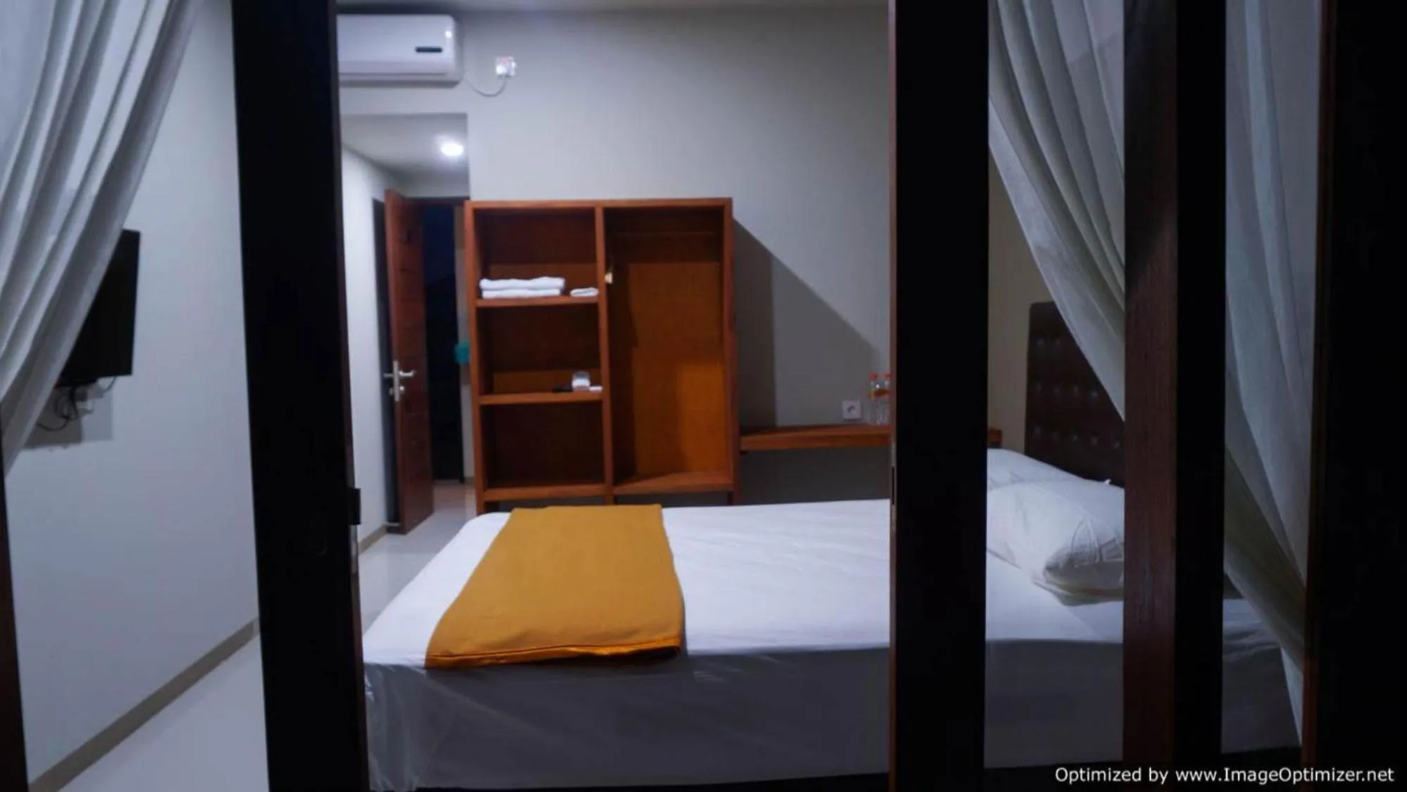 Bedroom, Bed in Hastina Hotel Lombok