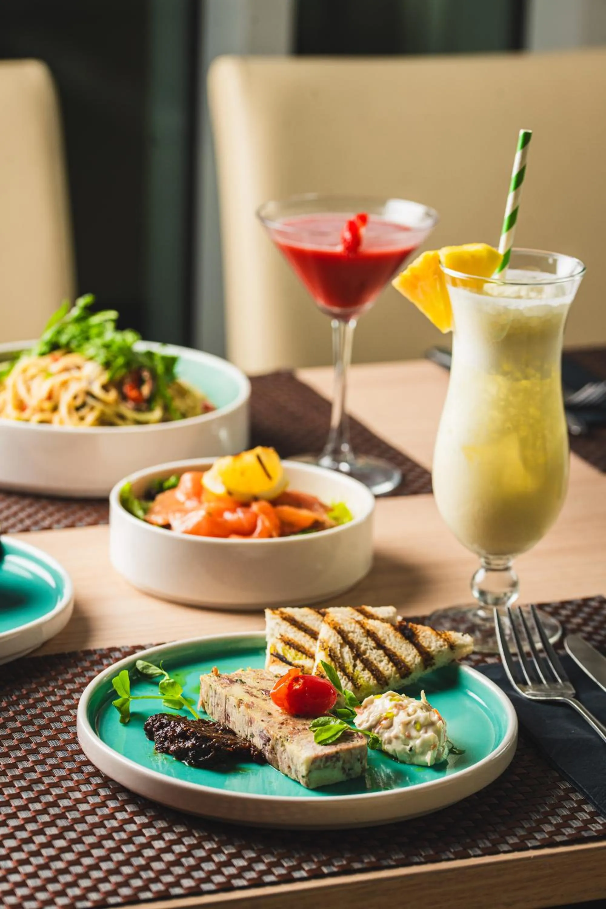 Food and drinks in Novotel London Excel