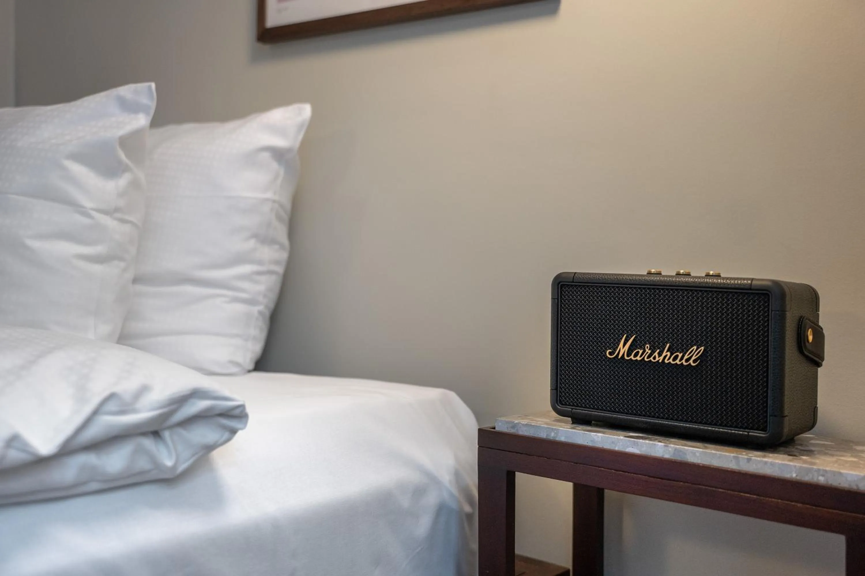 Decorative detail, Bed in Hotel Mayfair