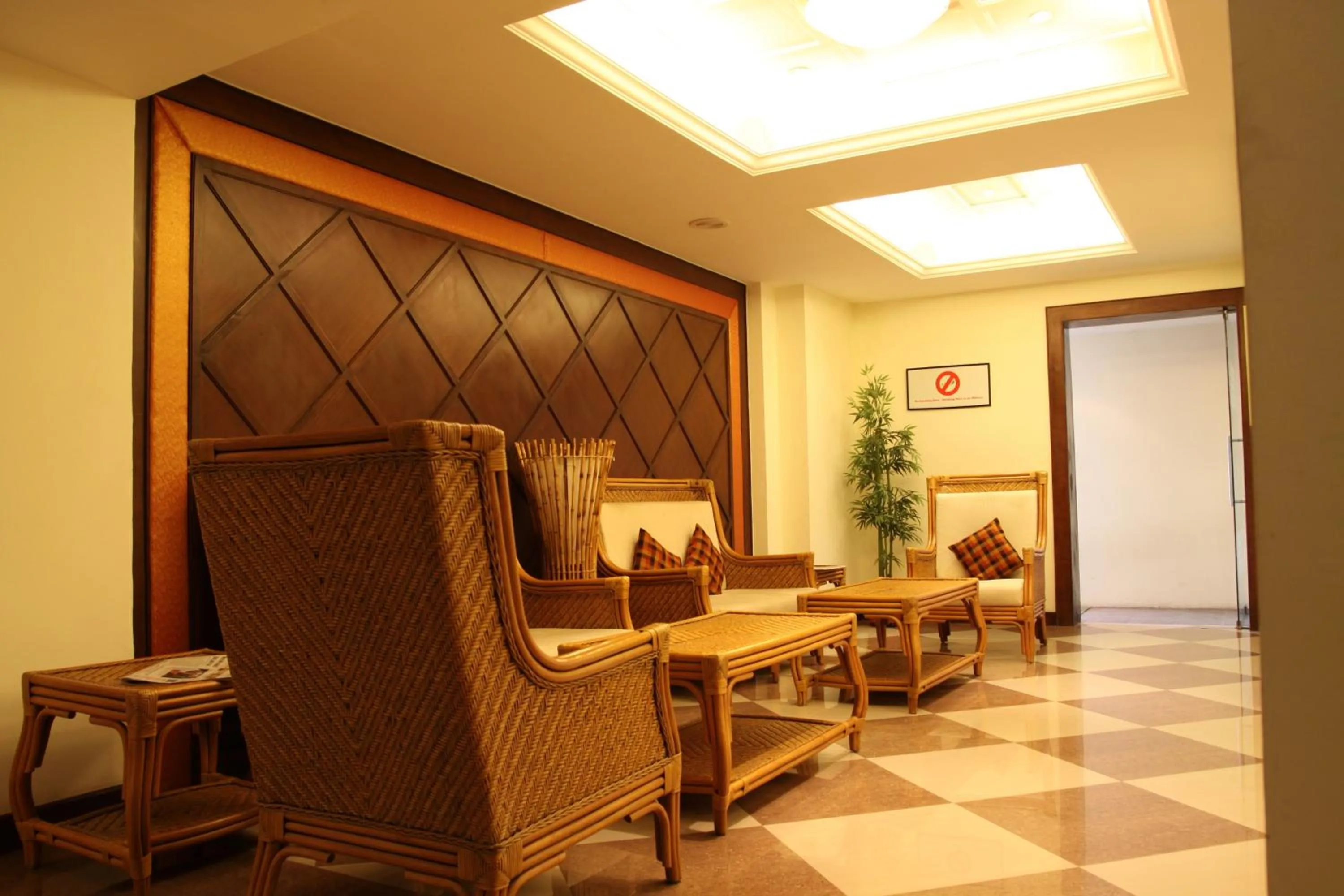 Lobby or reception in The Residency Karur