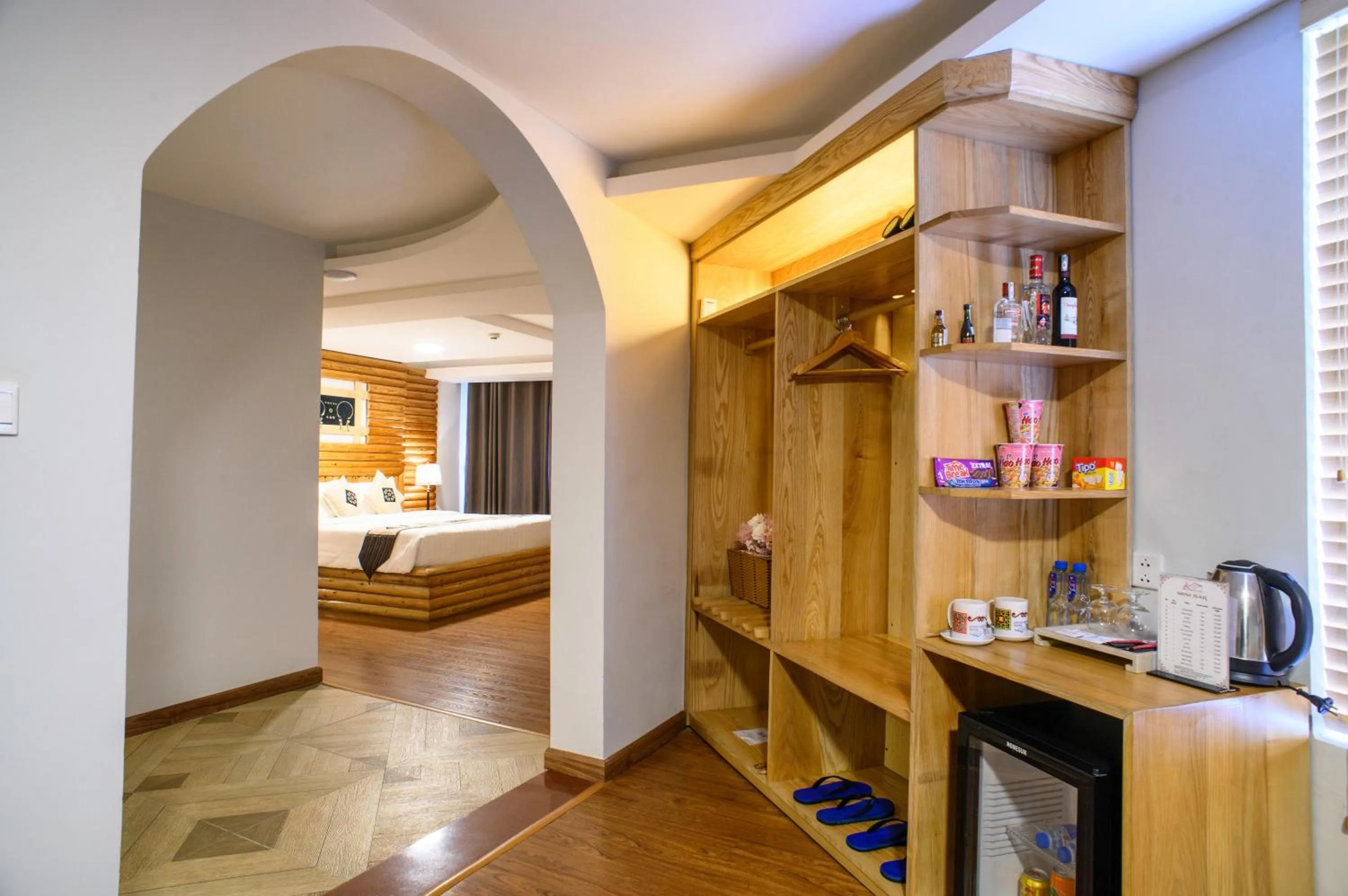 minibar, Bed in Sapa Highland Resort & Spa