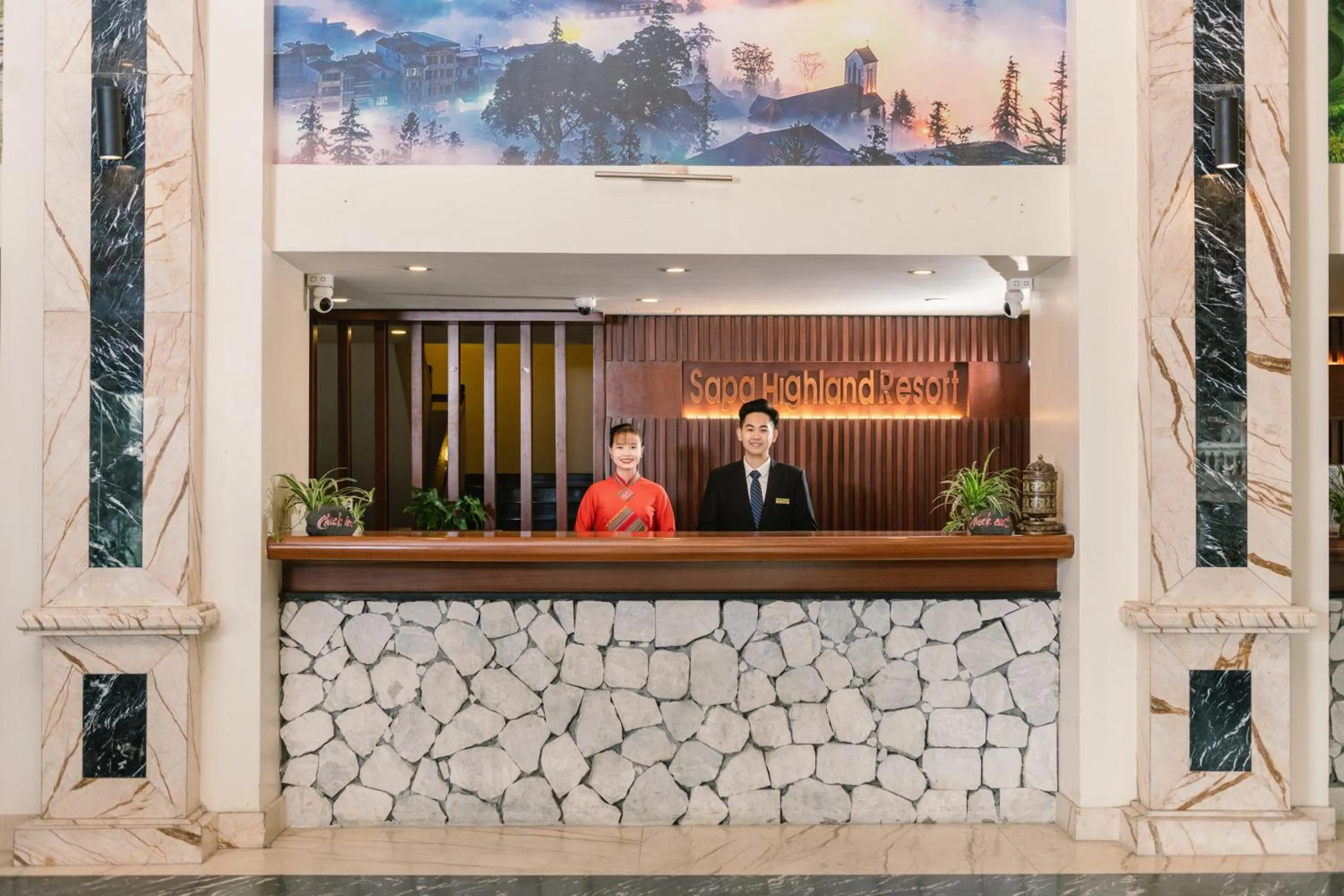 Lobby or reception in Sapa Highland Resort & Spa