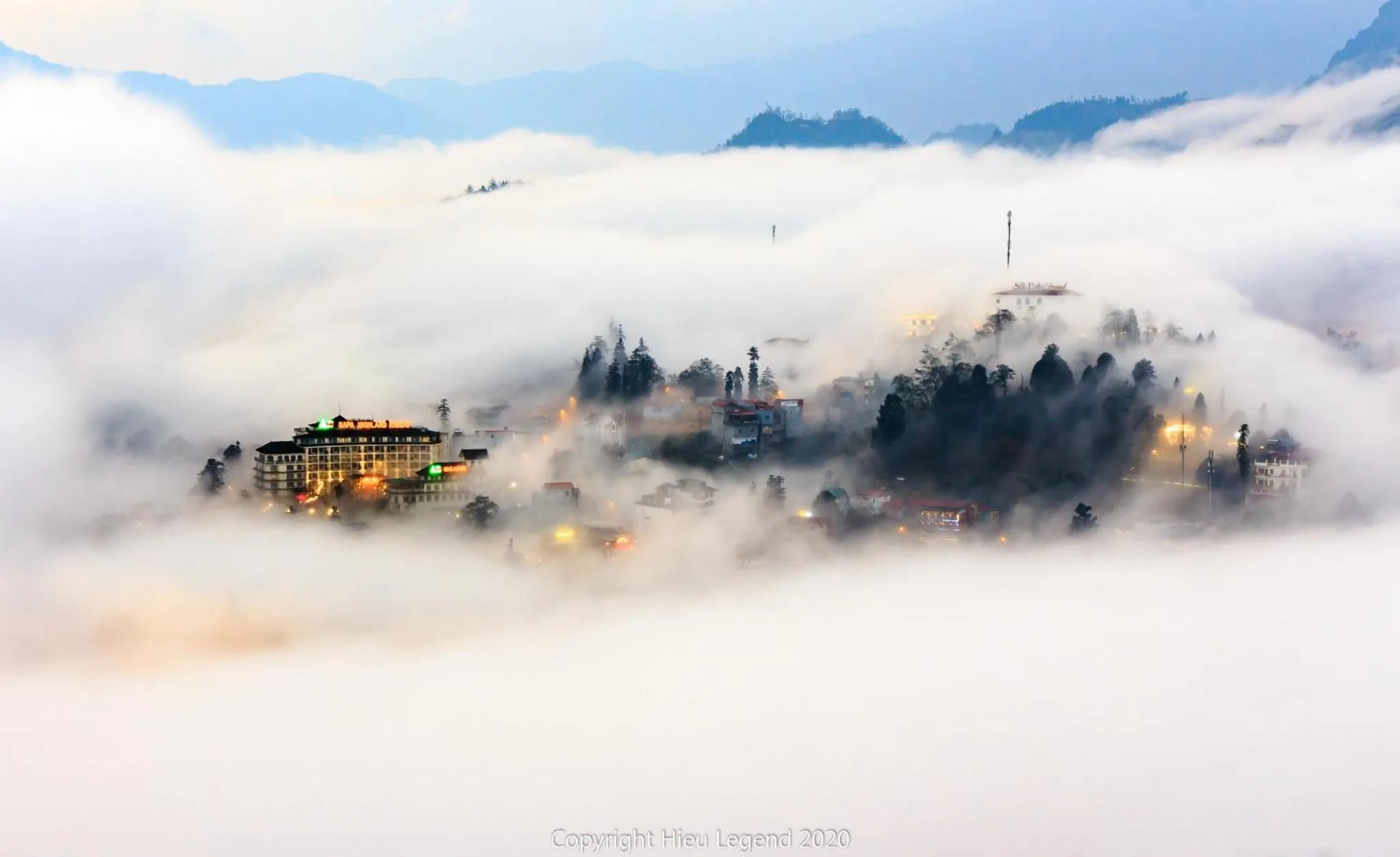 Property building in Sapa Highland Resort & Spa