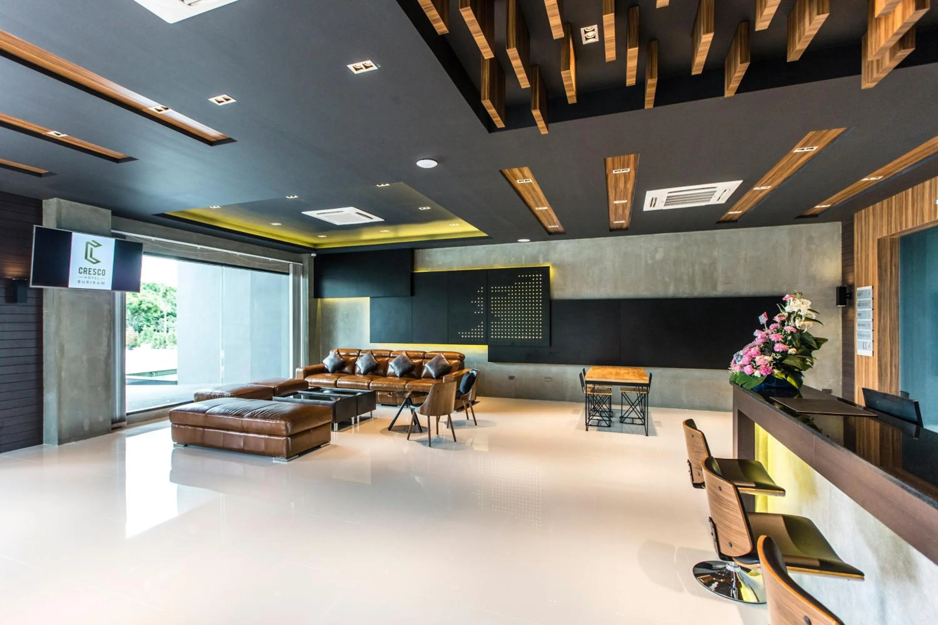 Lobby or reception in Cresco Hotel Buriram
