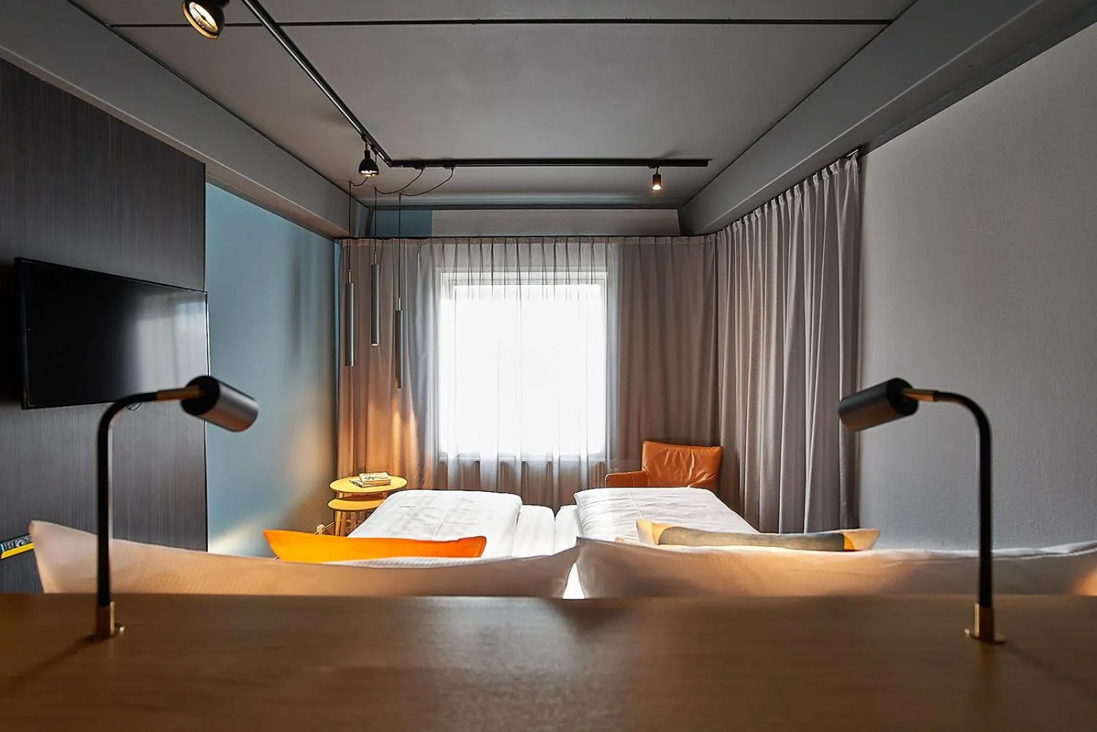 Photo of the whole room, Bed in Thon Partner Hotel Høje Taastrup