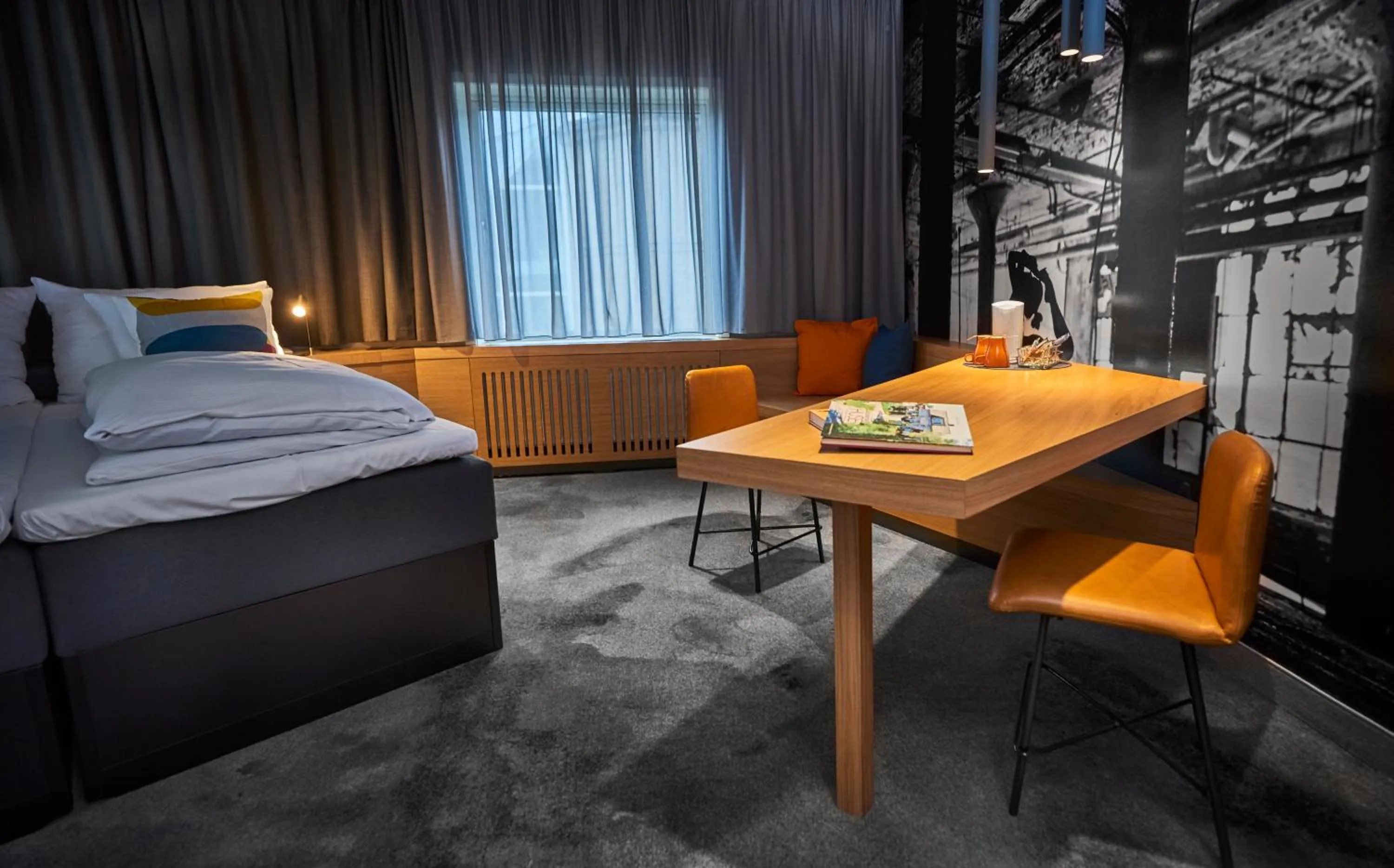 Photo of the whole room, Bed in Thon Partner Hotel Høje Taastrup