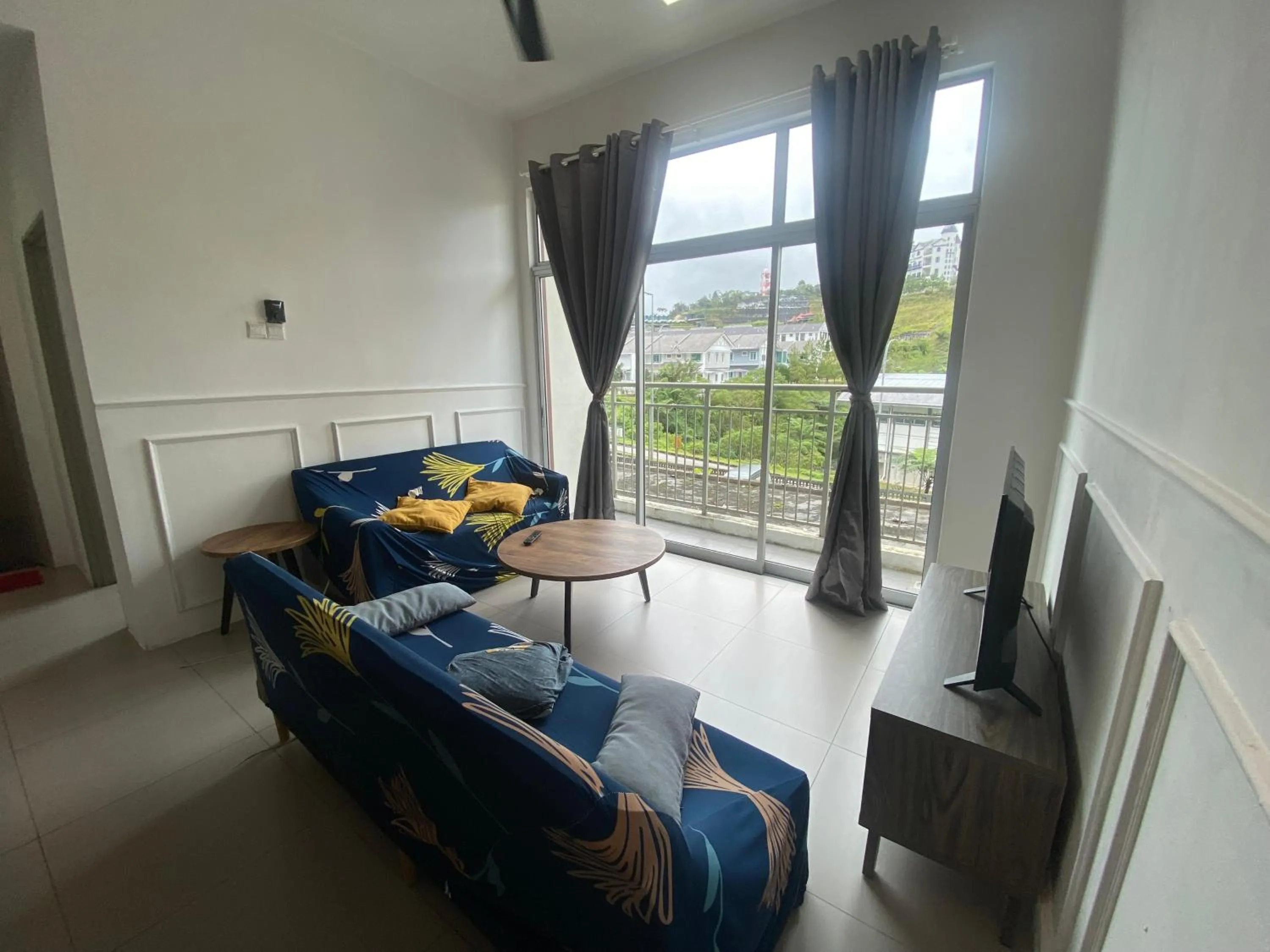 Living room in Play Residence at Golden Hills