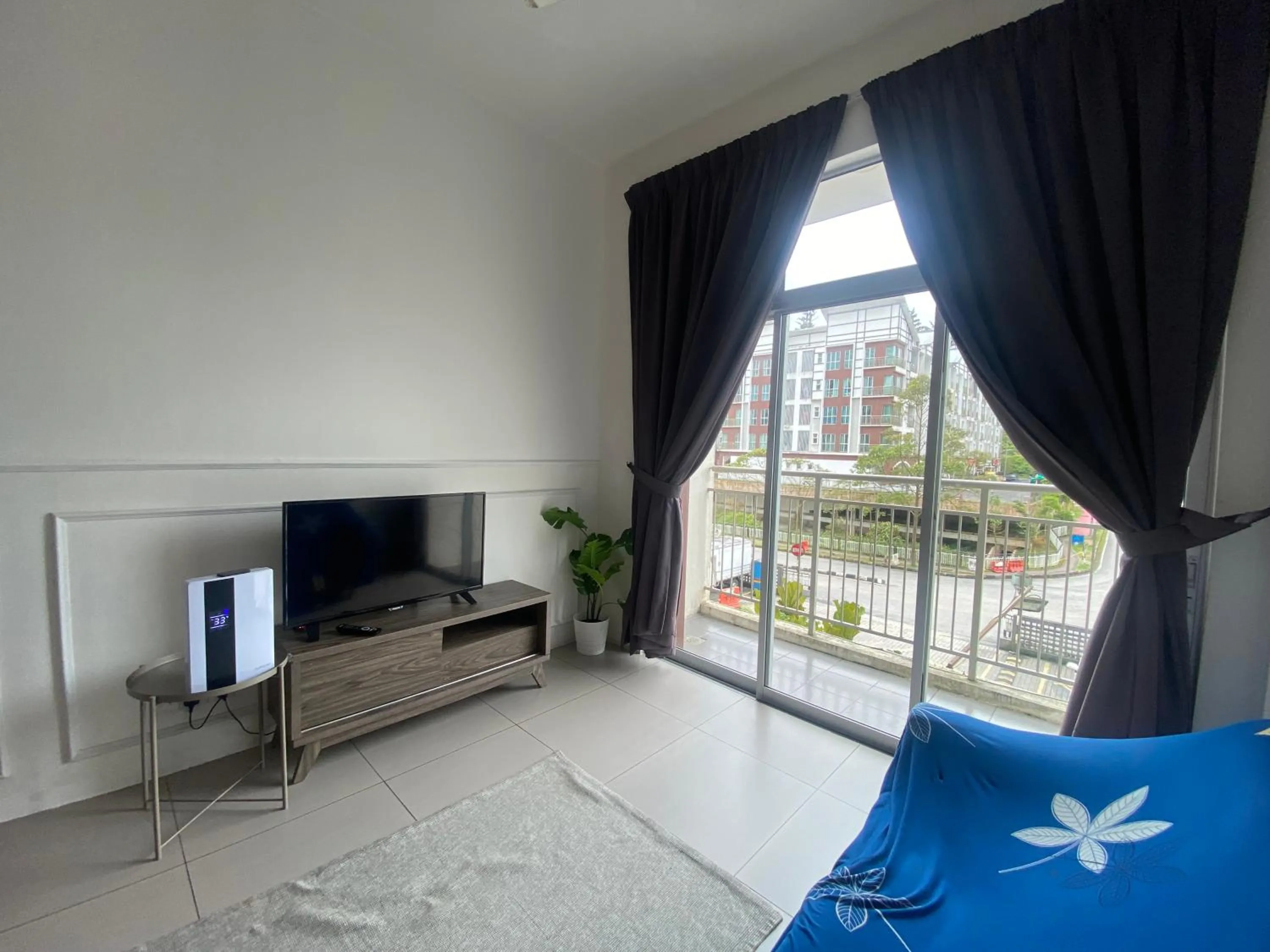 Living room in Play Residence at Golden Hills