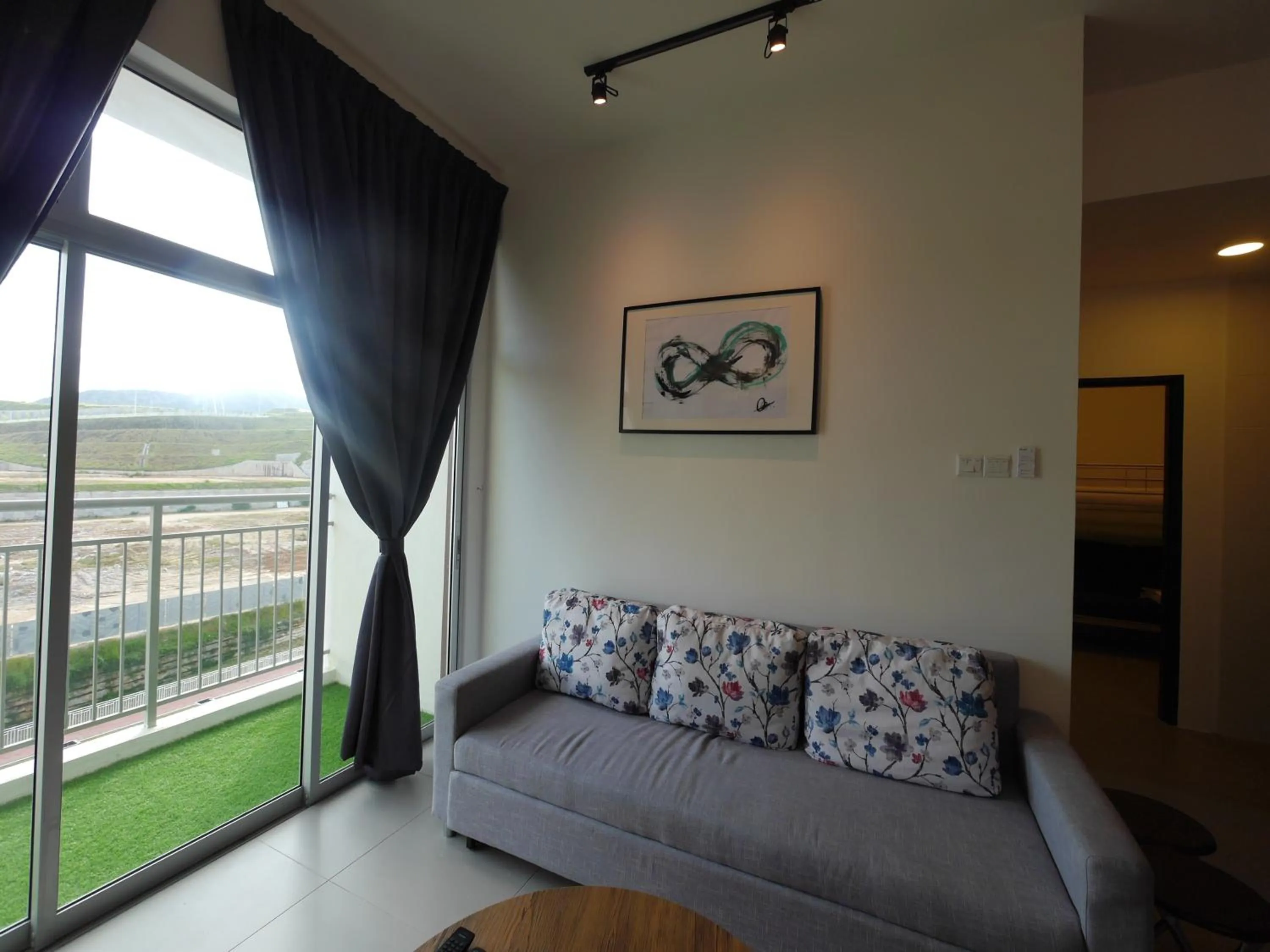 Living room in Play Residence at Golden Hills