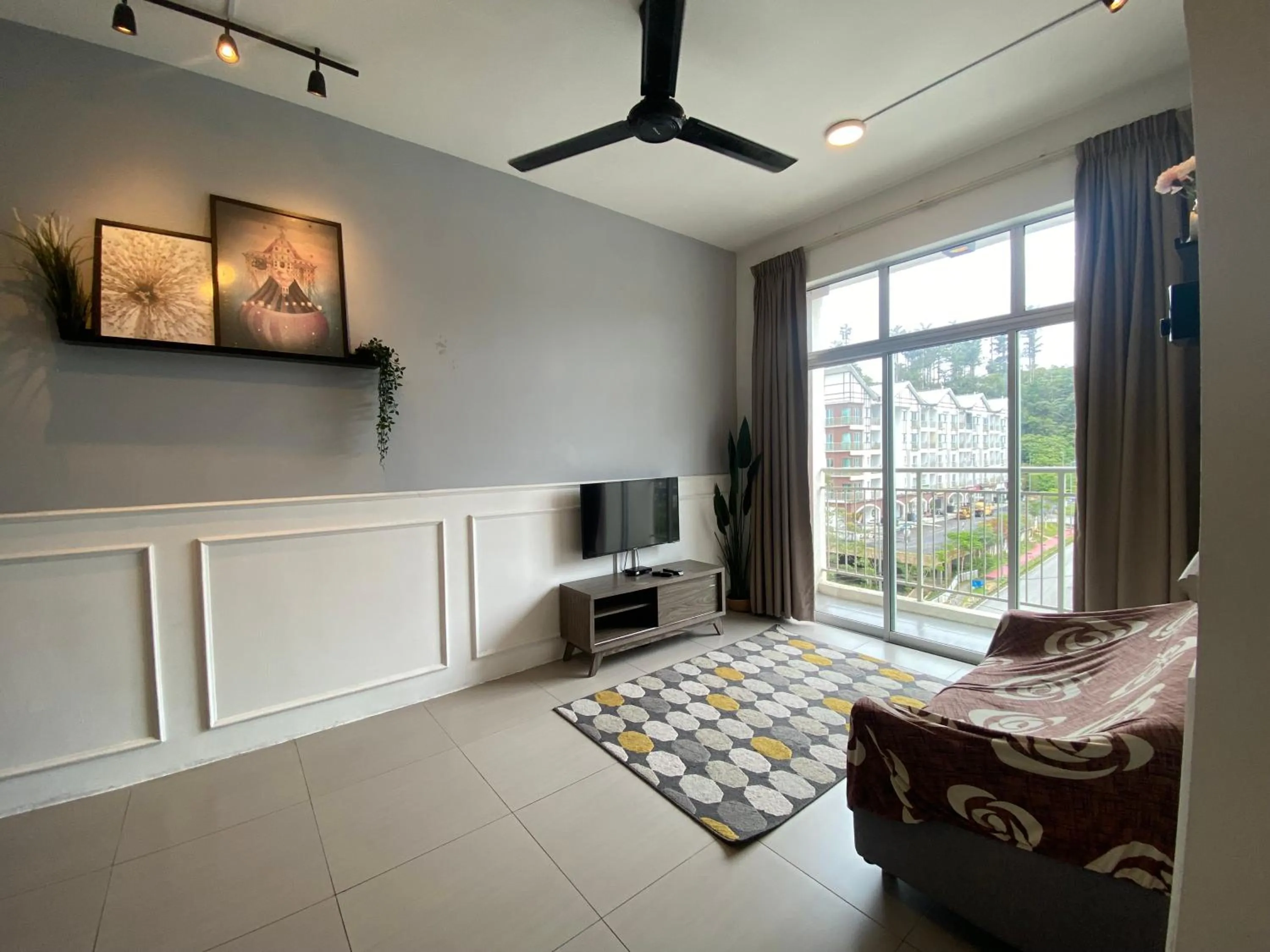 Living room in Play Residence at Golden Hills