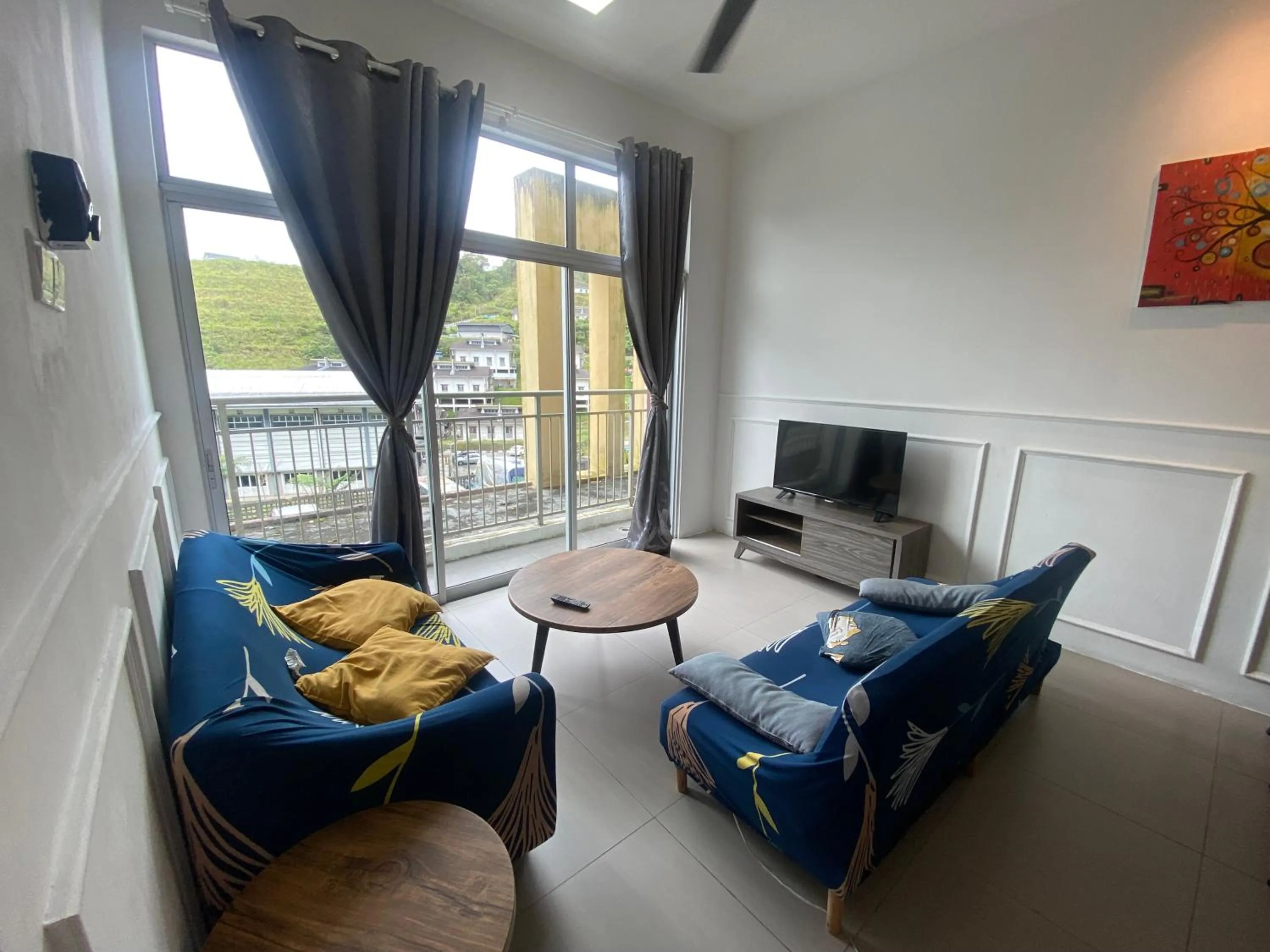 Living room in Play Residence at Golden Hills