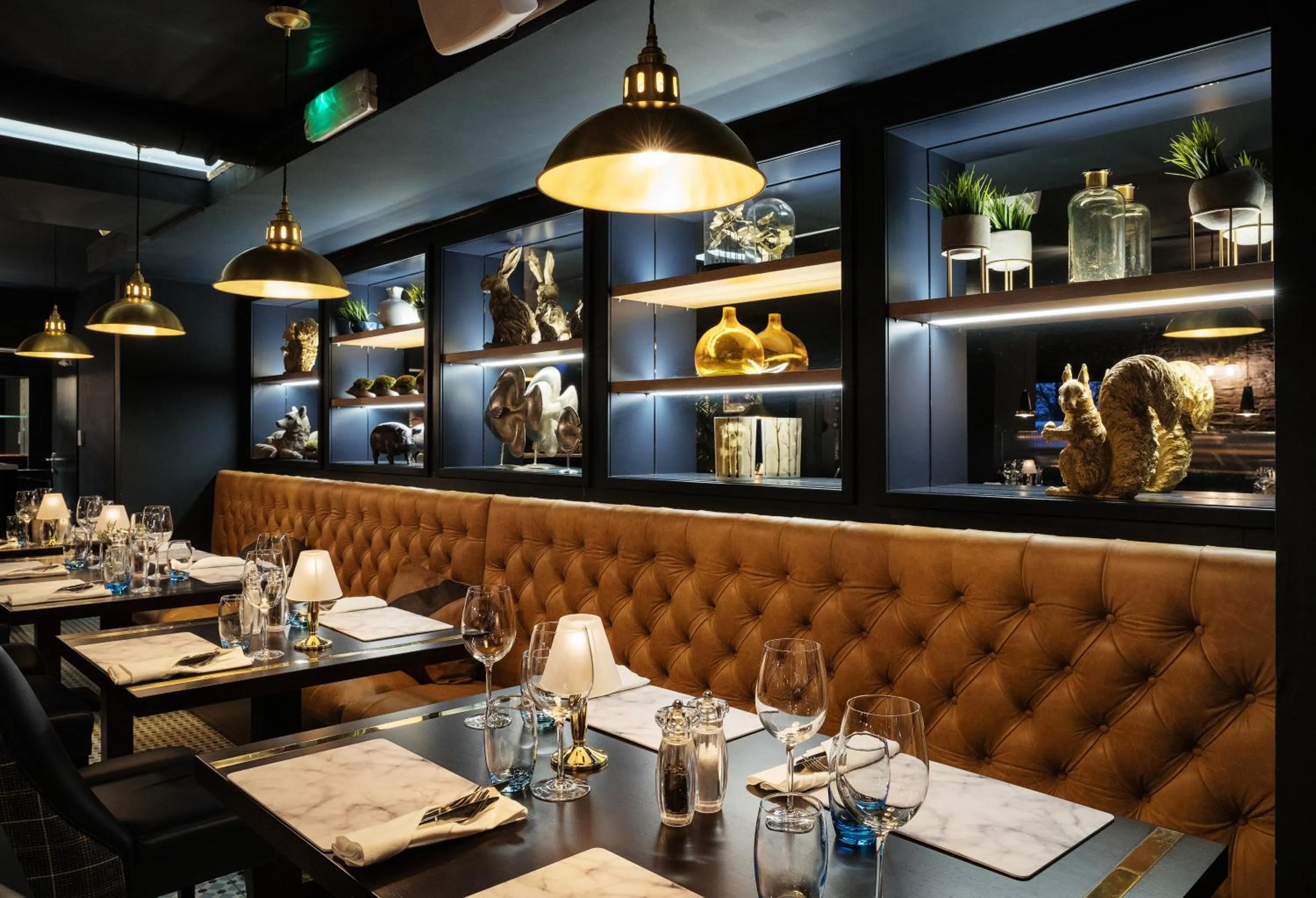 Restaurant/places to eat in Fitzpatrick Castle Hotel