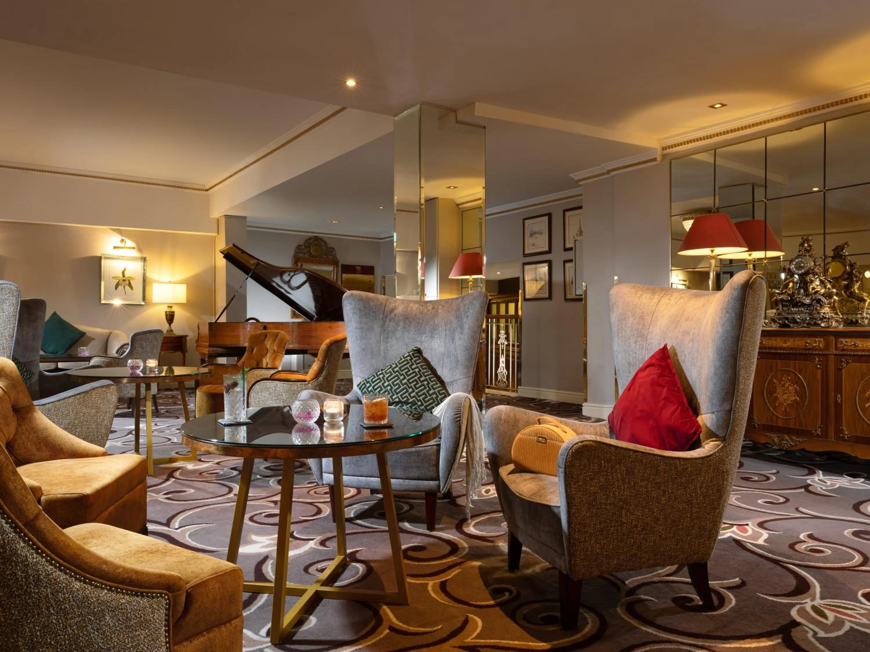 Food and drinks in Fitzpatrick Castle Hotel