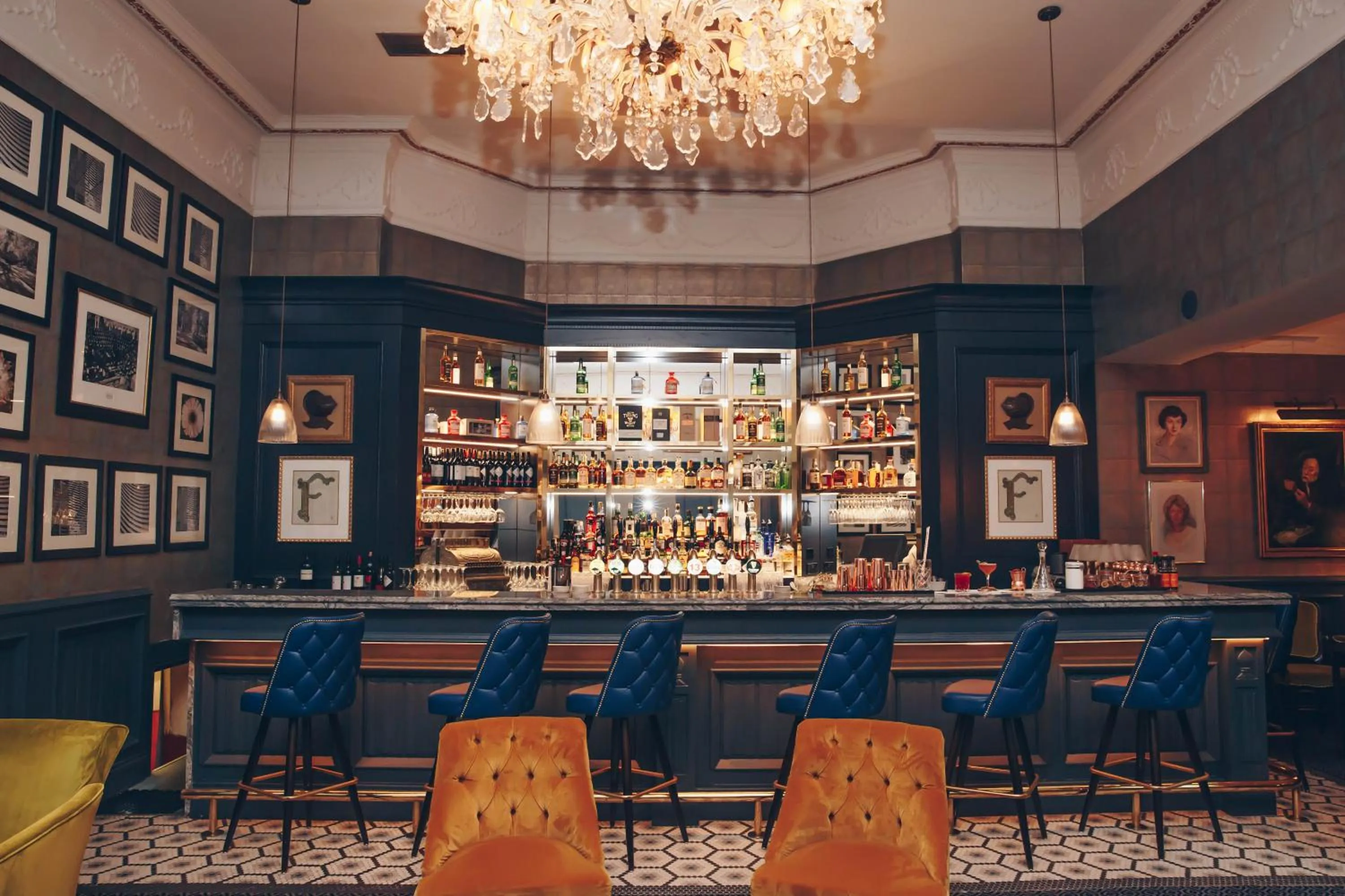 Lounge or bar in Fitzpatrick Castle Hotel