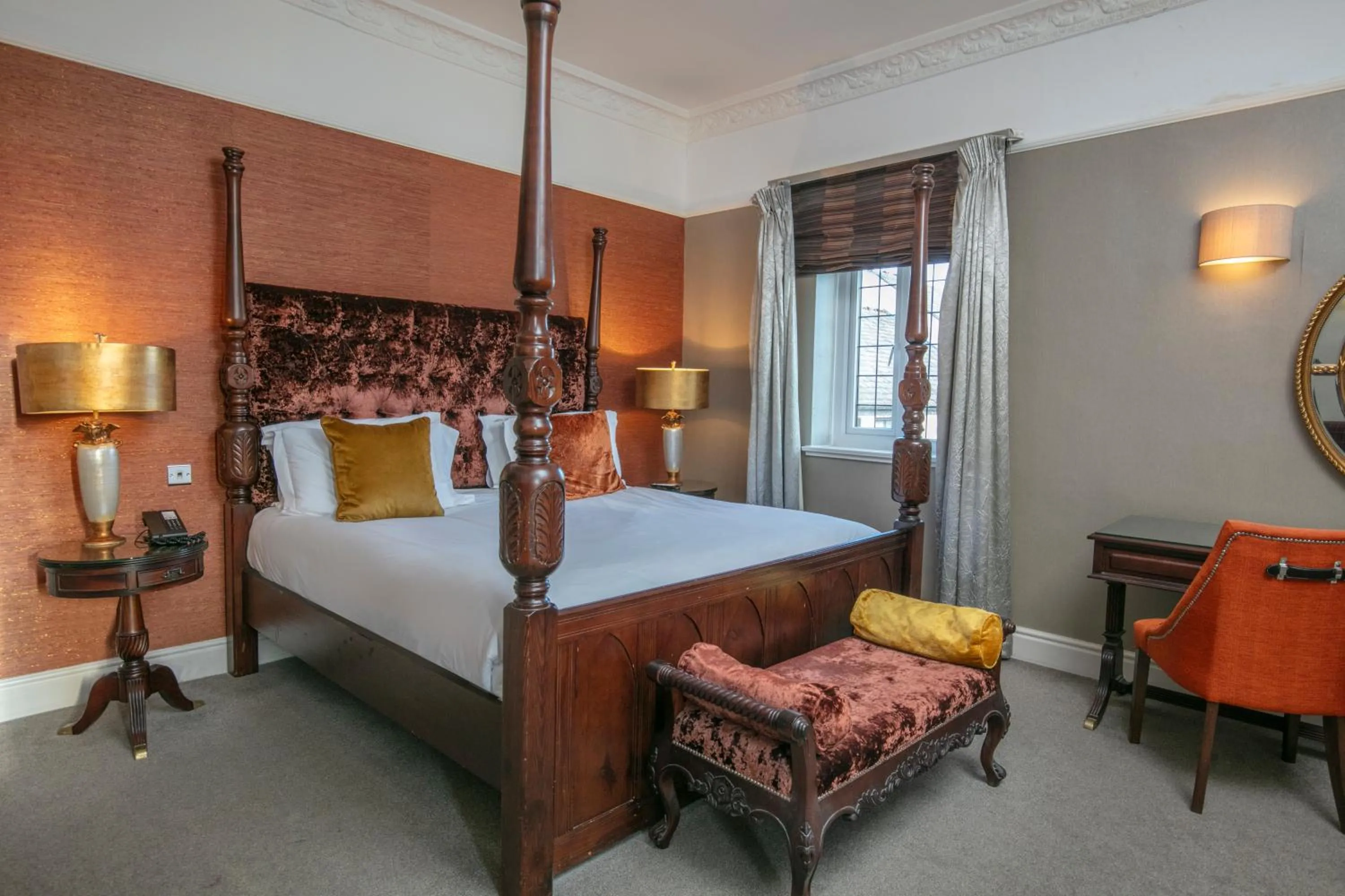 Bedroom, Bed in Crabwall Manor & Spa - BW Signature Collection