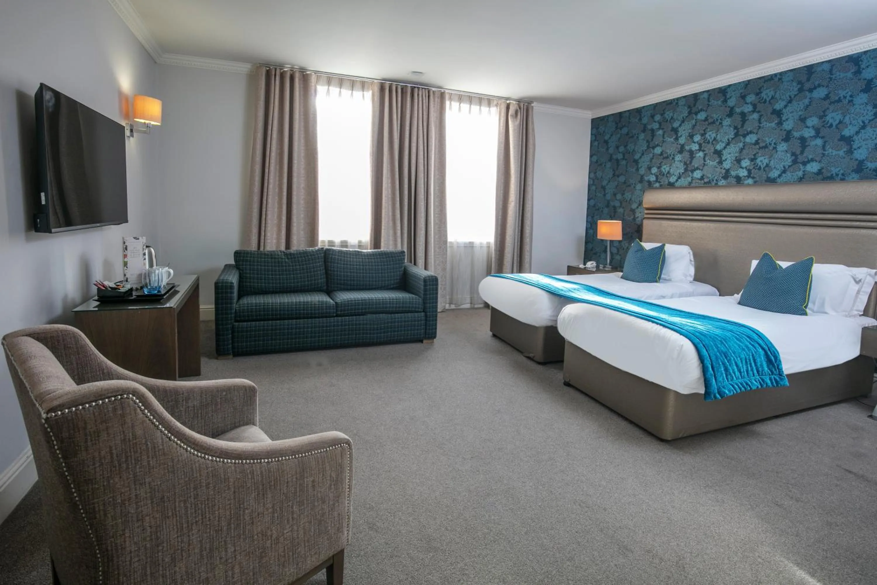 Bedroom, Bed in Crabwall Manor & Spa - BW Signature Collection