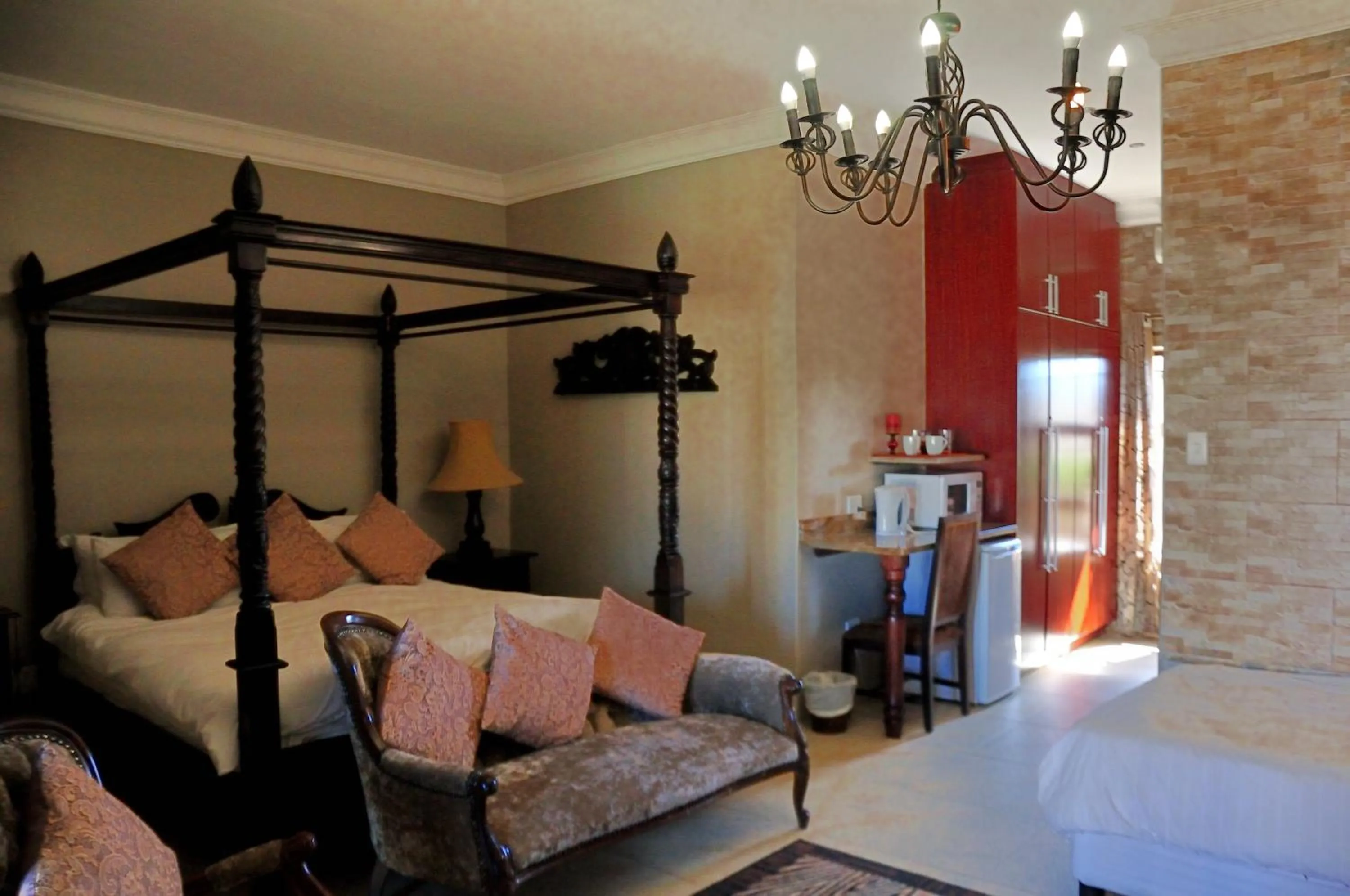 Bed in Mi Casa Guest House