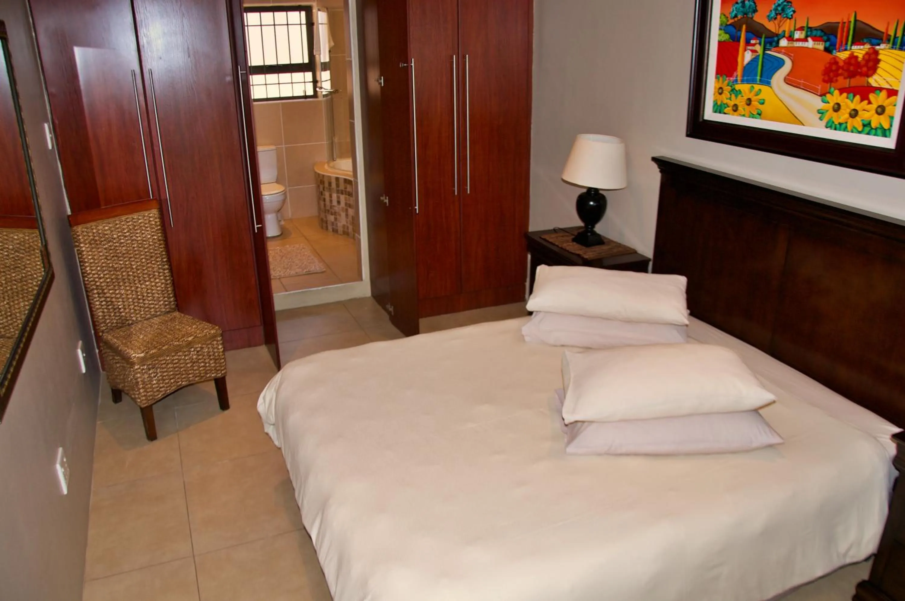 Bed in Mi Casa Guest House