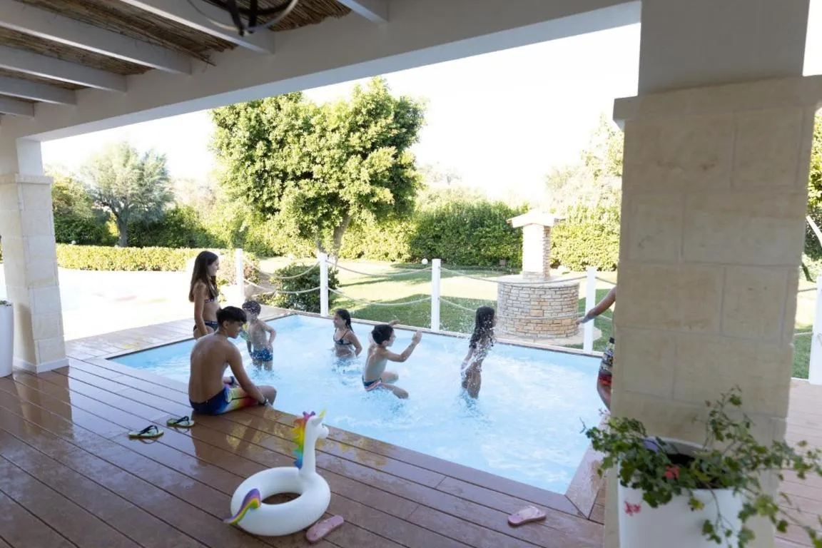 Swimming pool in AgriFamily Village