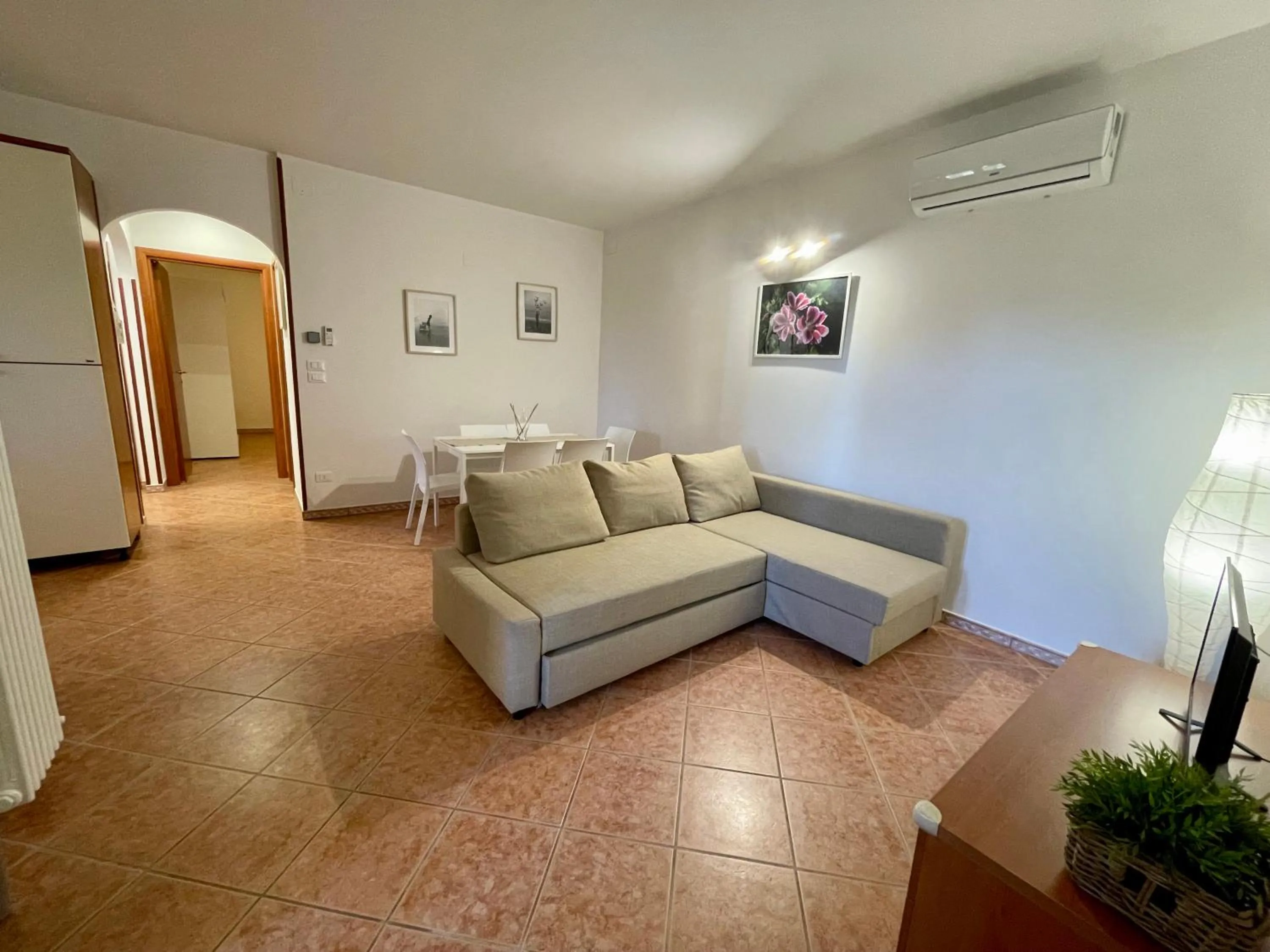 Seating area in AgriFamily Village