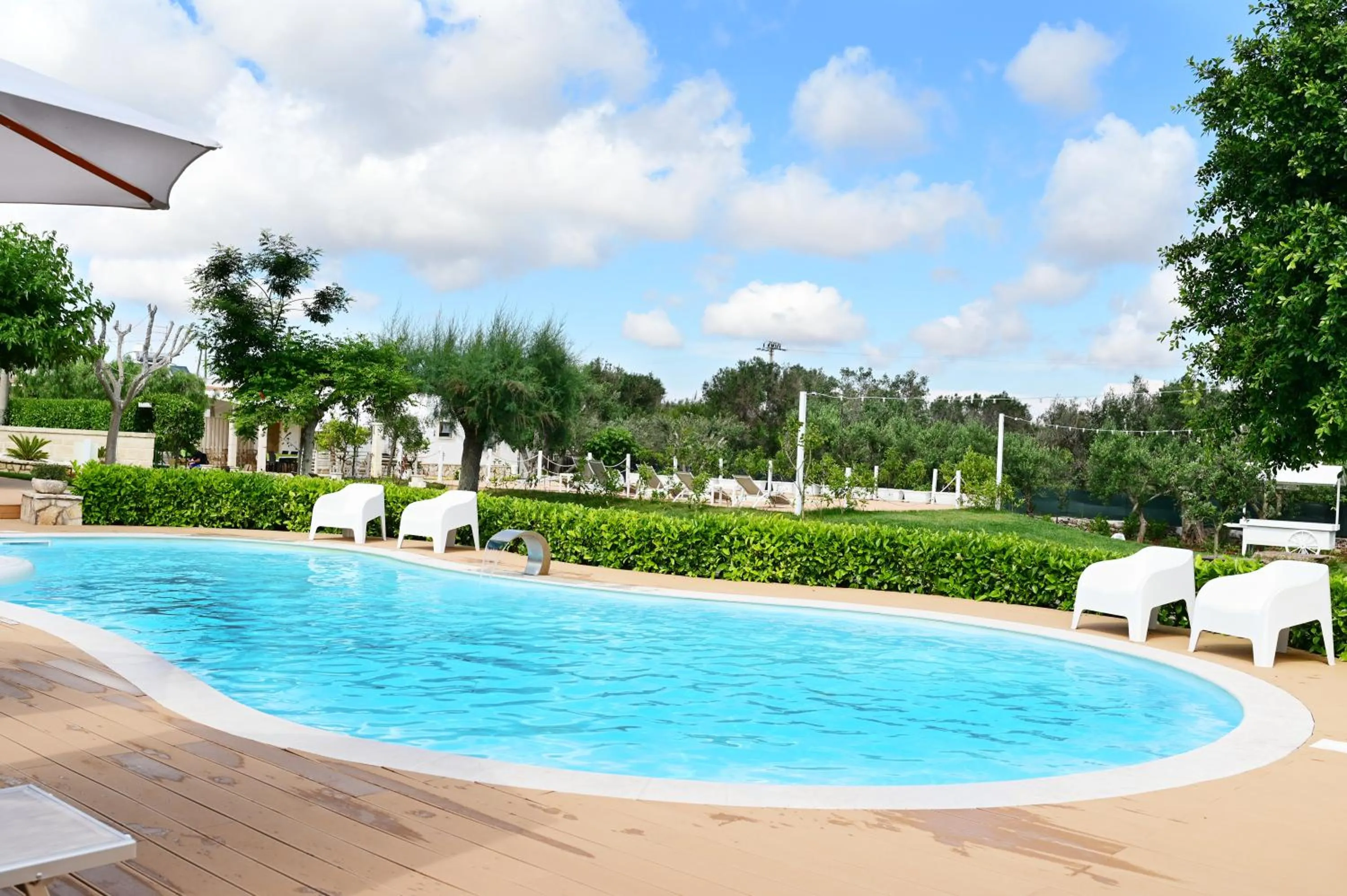 Swimming pool in AgriFamily Village