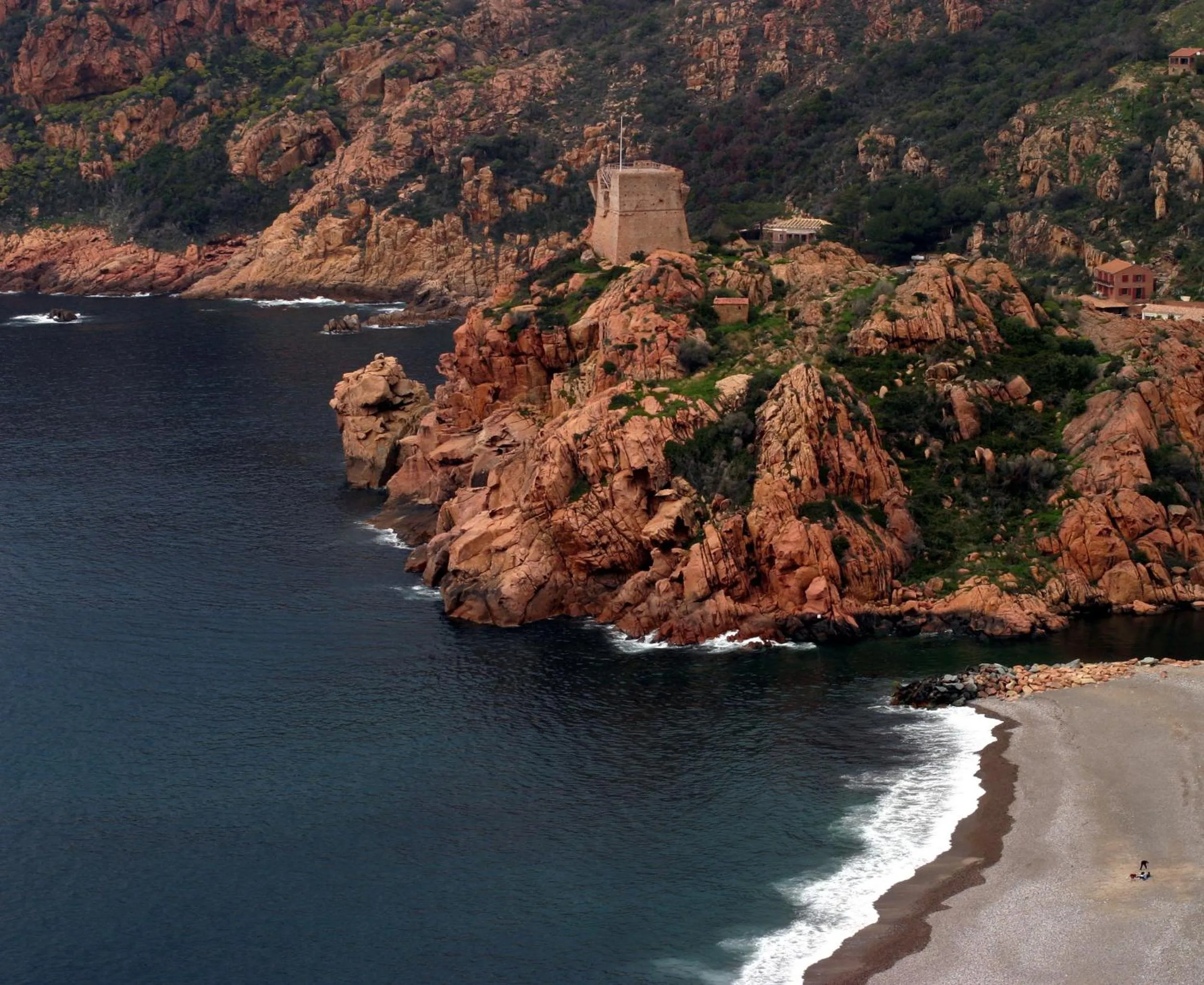 Nearby landmark in Capo D'orto - Porto - Corse