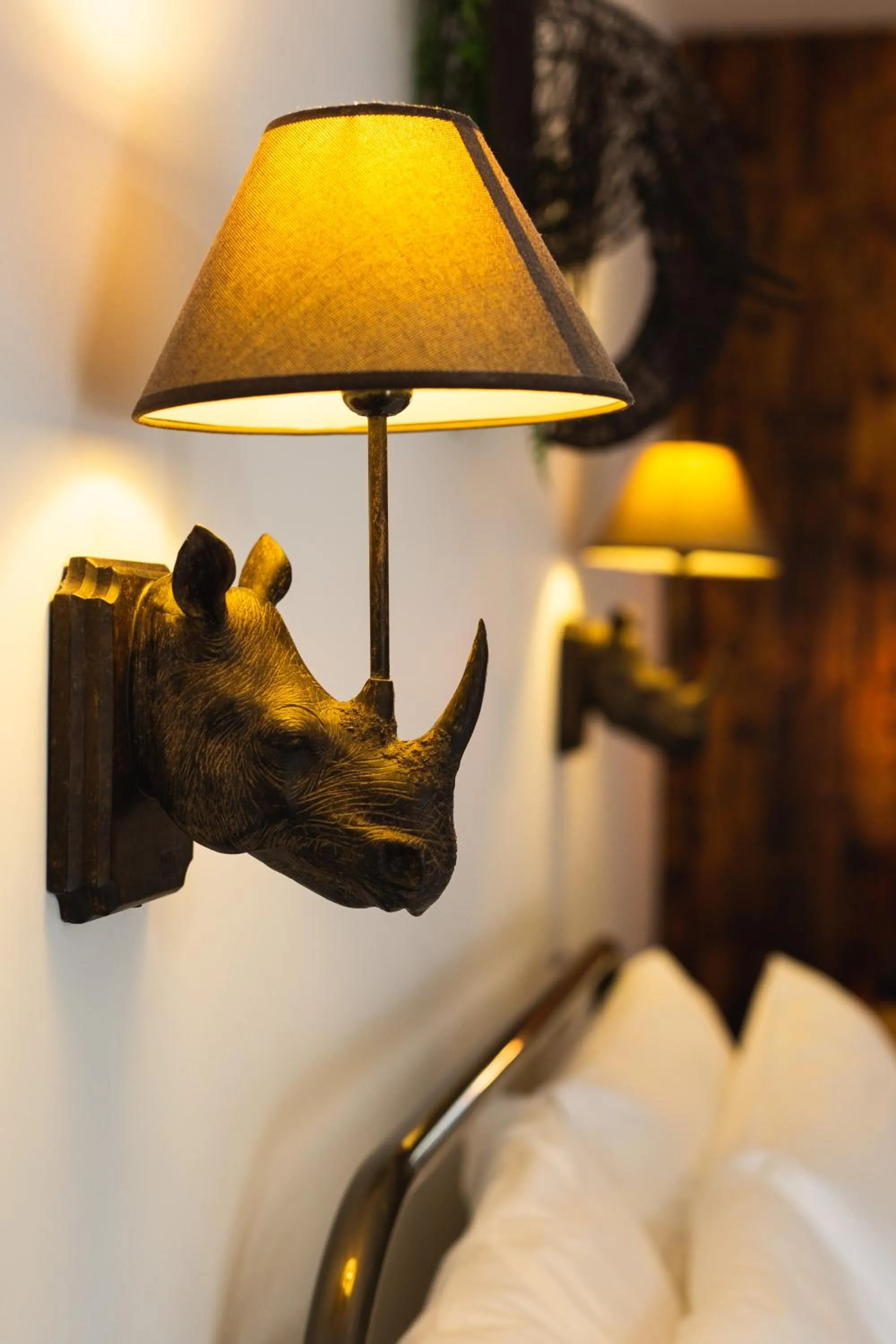 Decorative detail, Bed in Owen House Farm