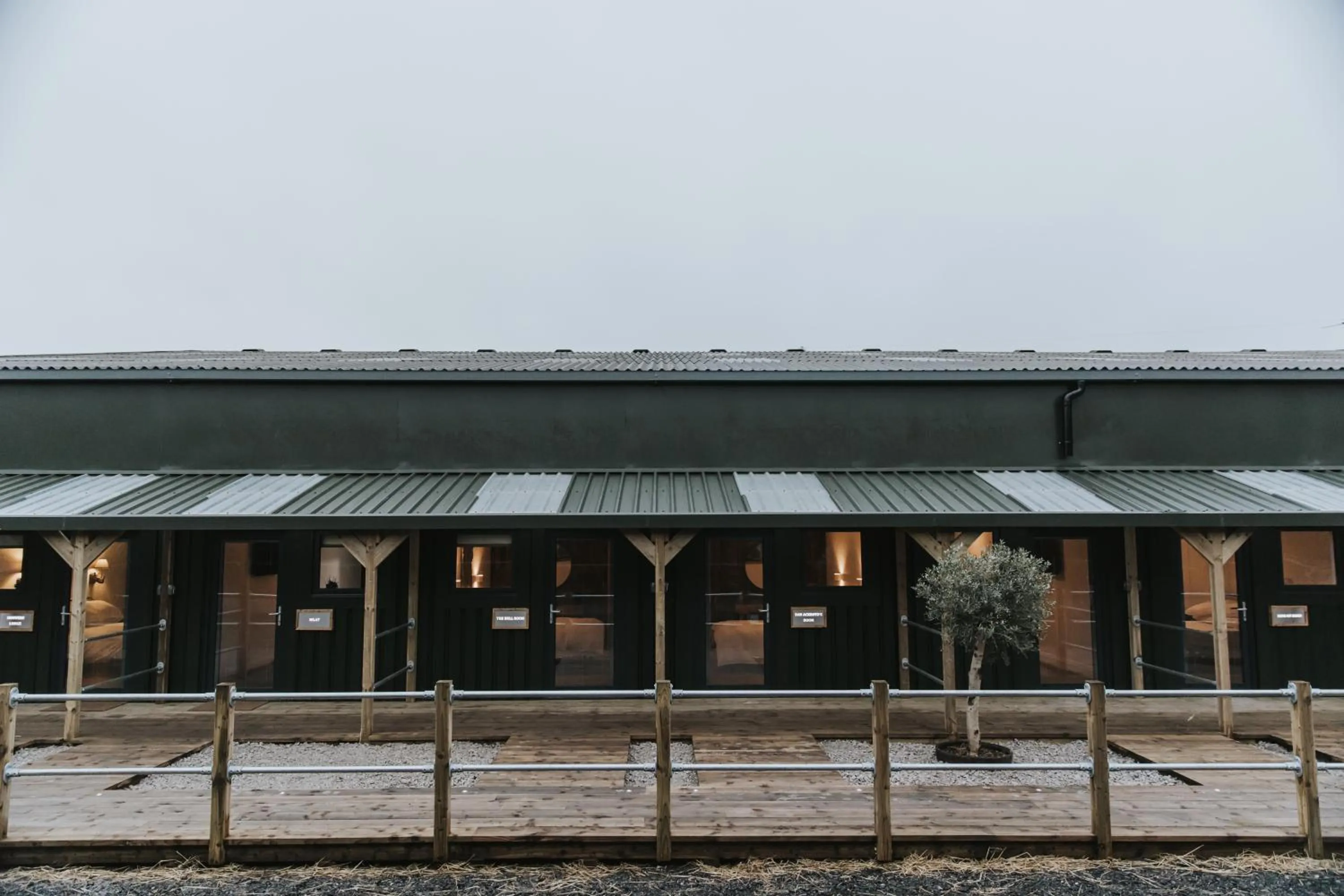 Facade/entrance in Owen House Farm